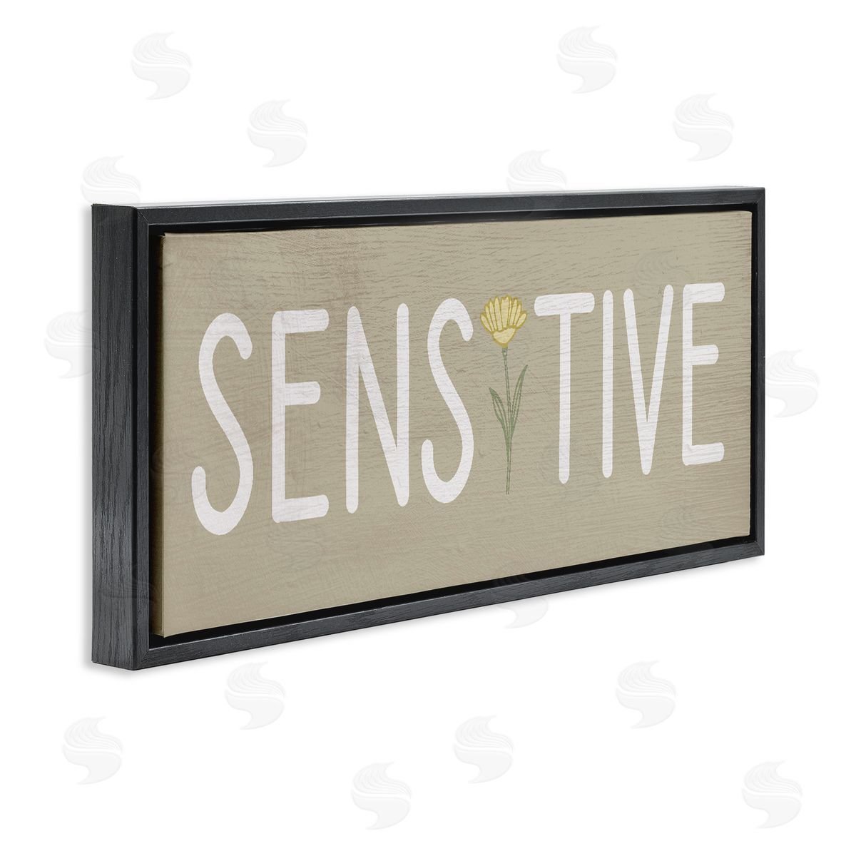 Lil' Rue Sensitive Cottage Floral Canvas Wall Art Print