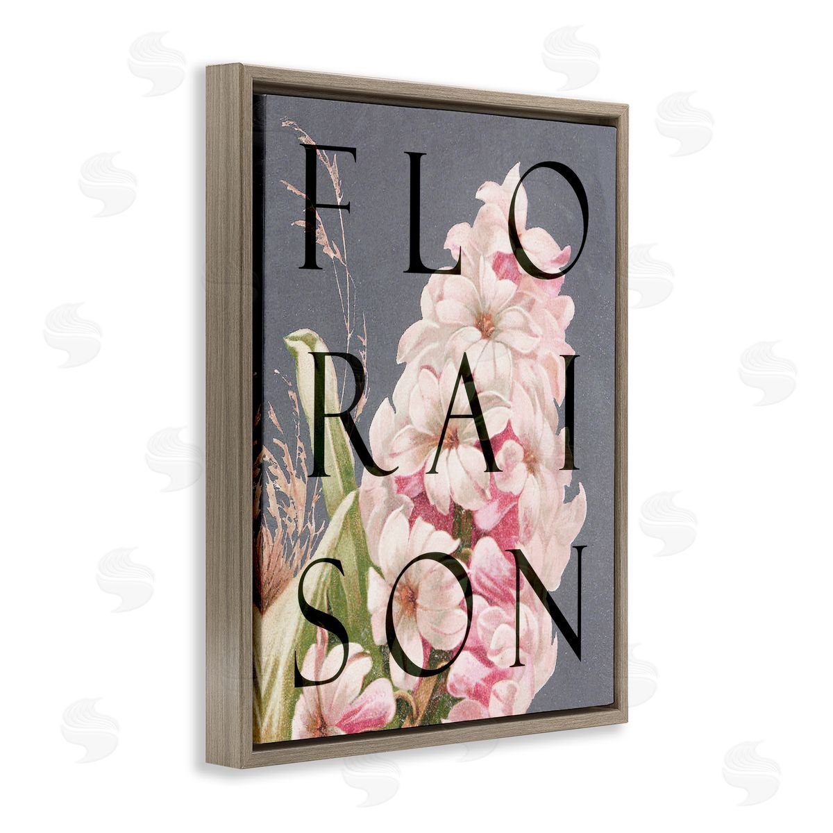 Lil' Rue Floraison Blooming Flower Canvas Wall Art Print