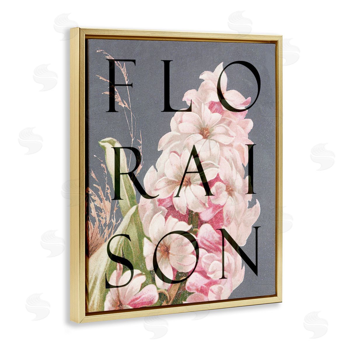 Lil' Rue Floraison Blooming Flower Canvas Wall Art Print