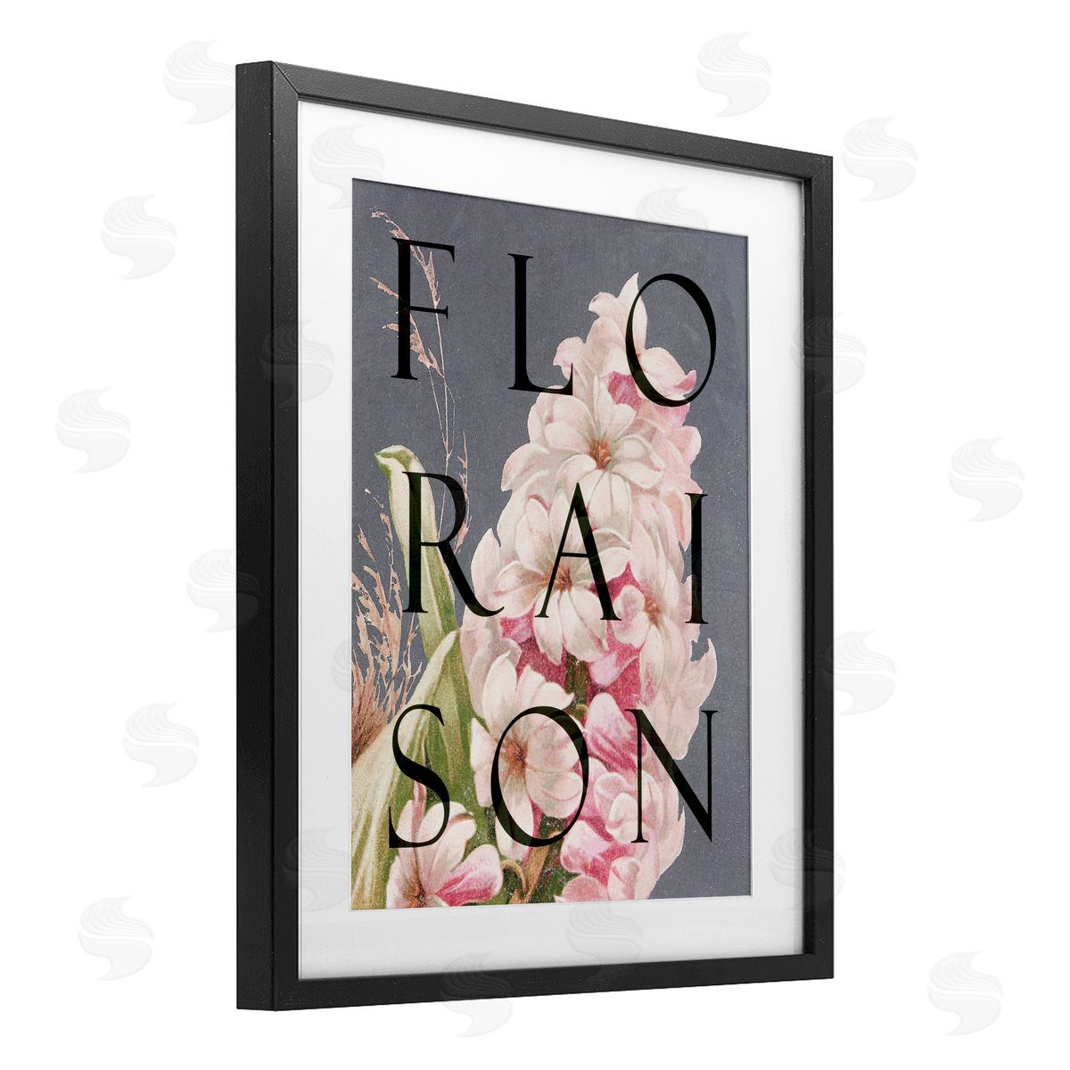 Lil' Rue Floraison Blooming Flower Canvas Wall Art Print