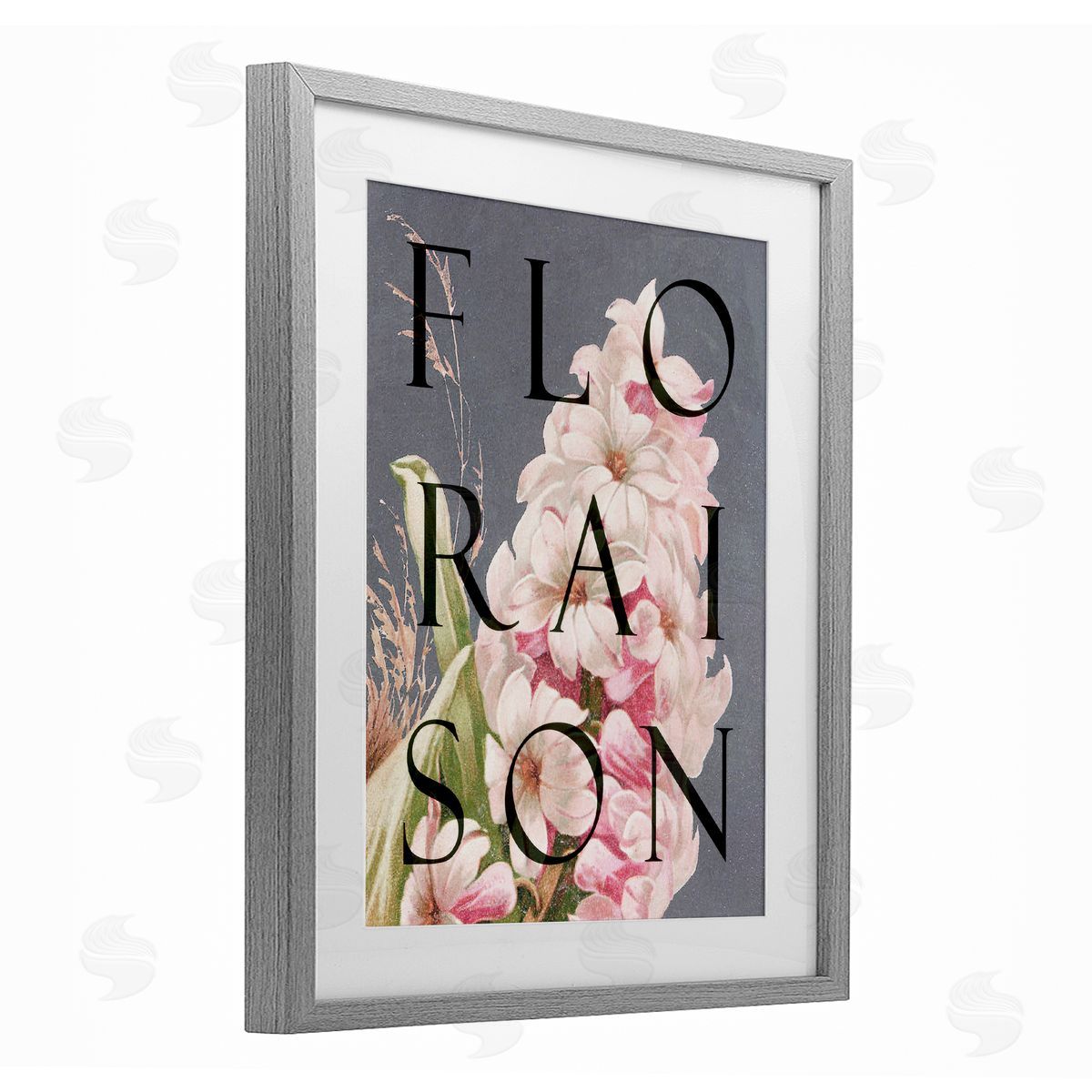 Lil' Rue Floraison Blooming Flower Canvas Wall Art Print