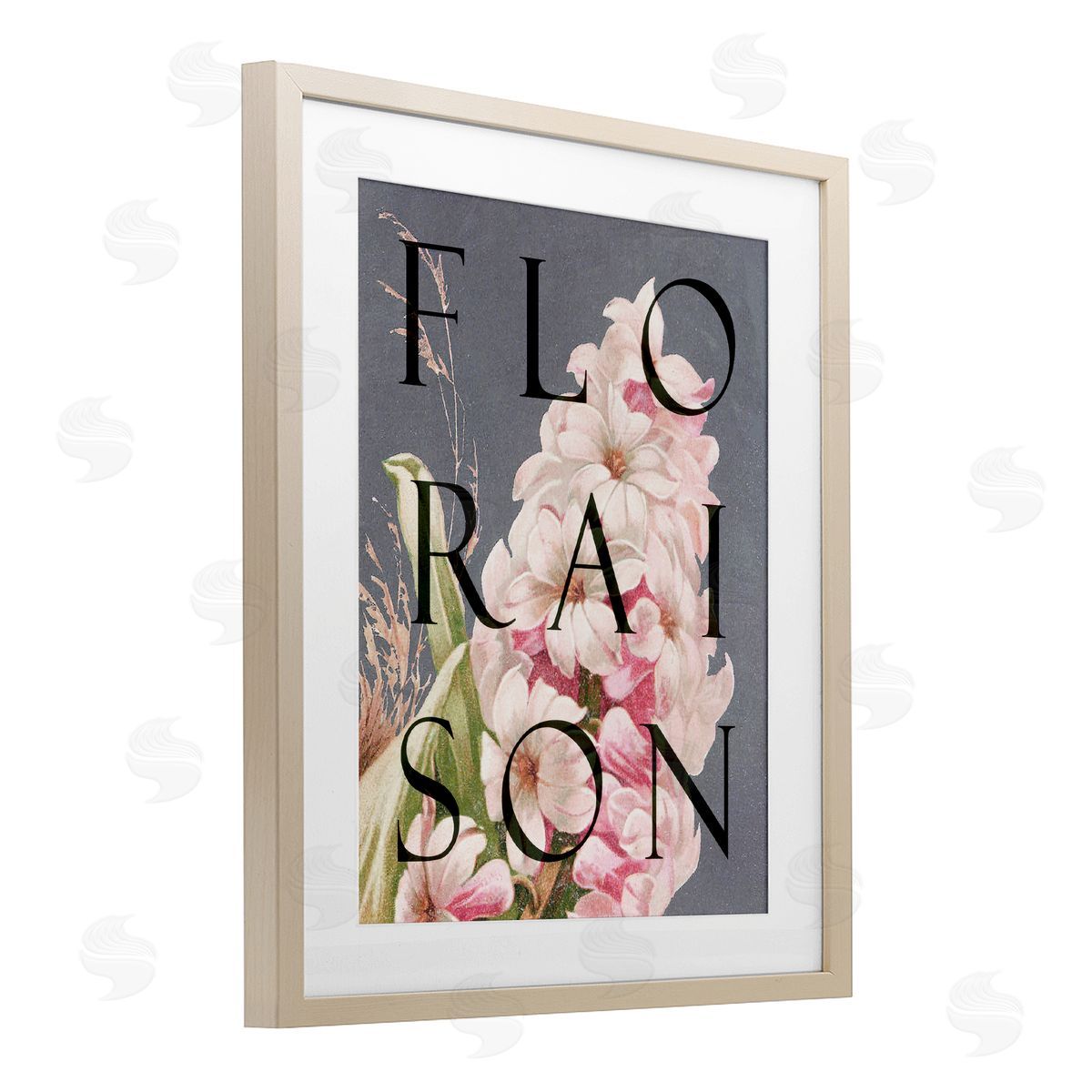 Lil' Rue Floraison Blooming Flower Canvas Wall Art Print