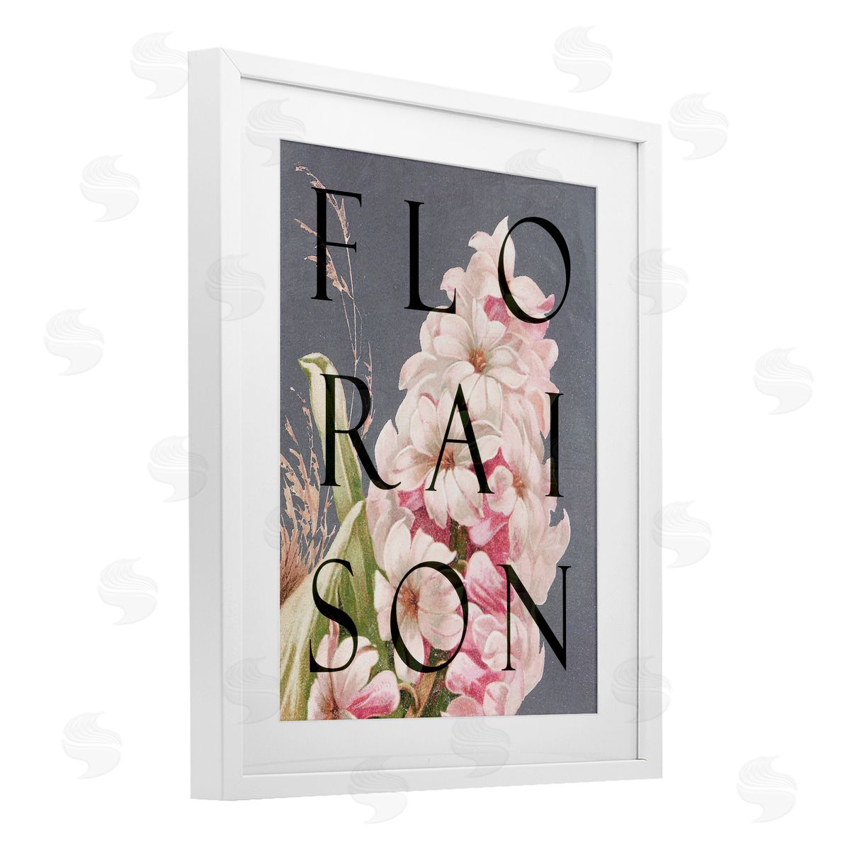 Lil' Rue Floraison Blooming Flower Canvas Wall Art Print