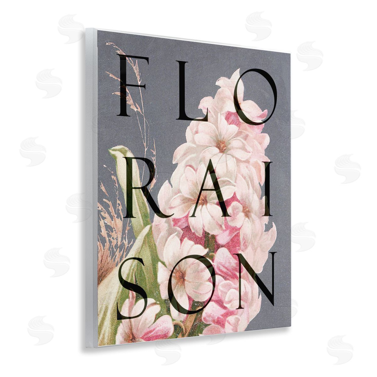 Lil' Rue Floraison Blooming Flower Canvas Wall Art Print