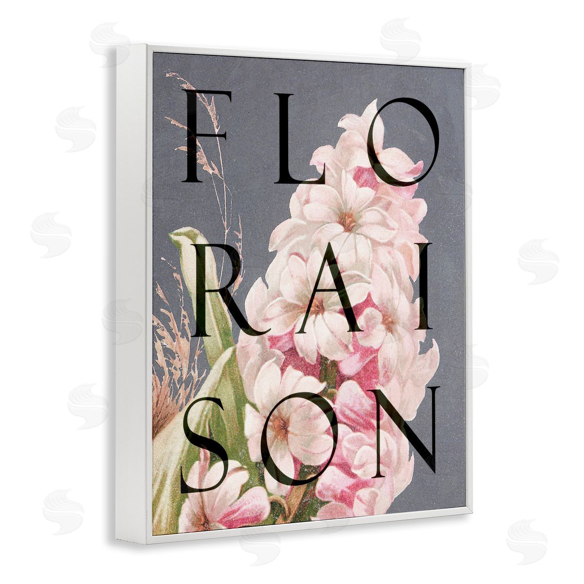 Lil' Rue Floraison Blooming Flower Canvas Wall Art Print