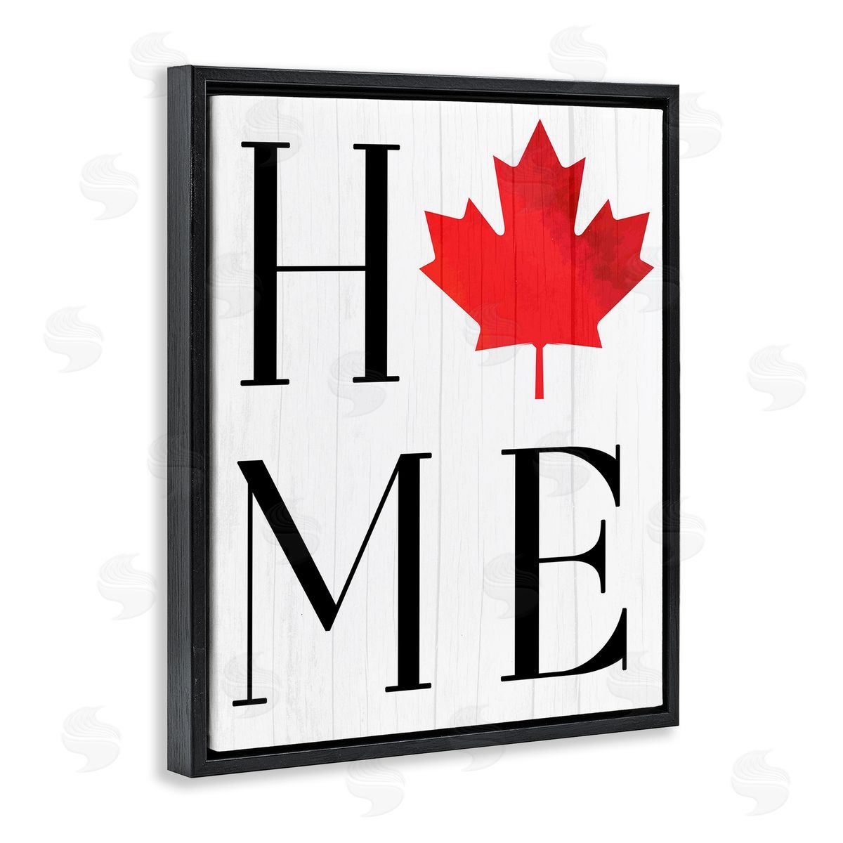 Lil' Rue Home with Maple Leaf Canvas Wall Art Print