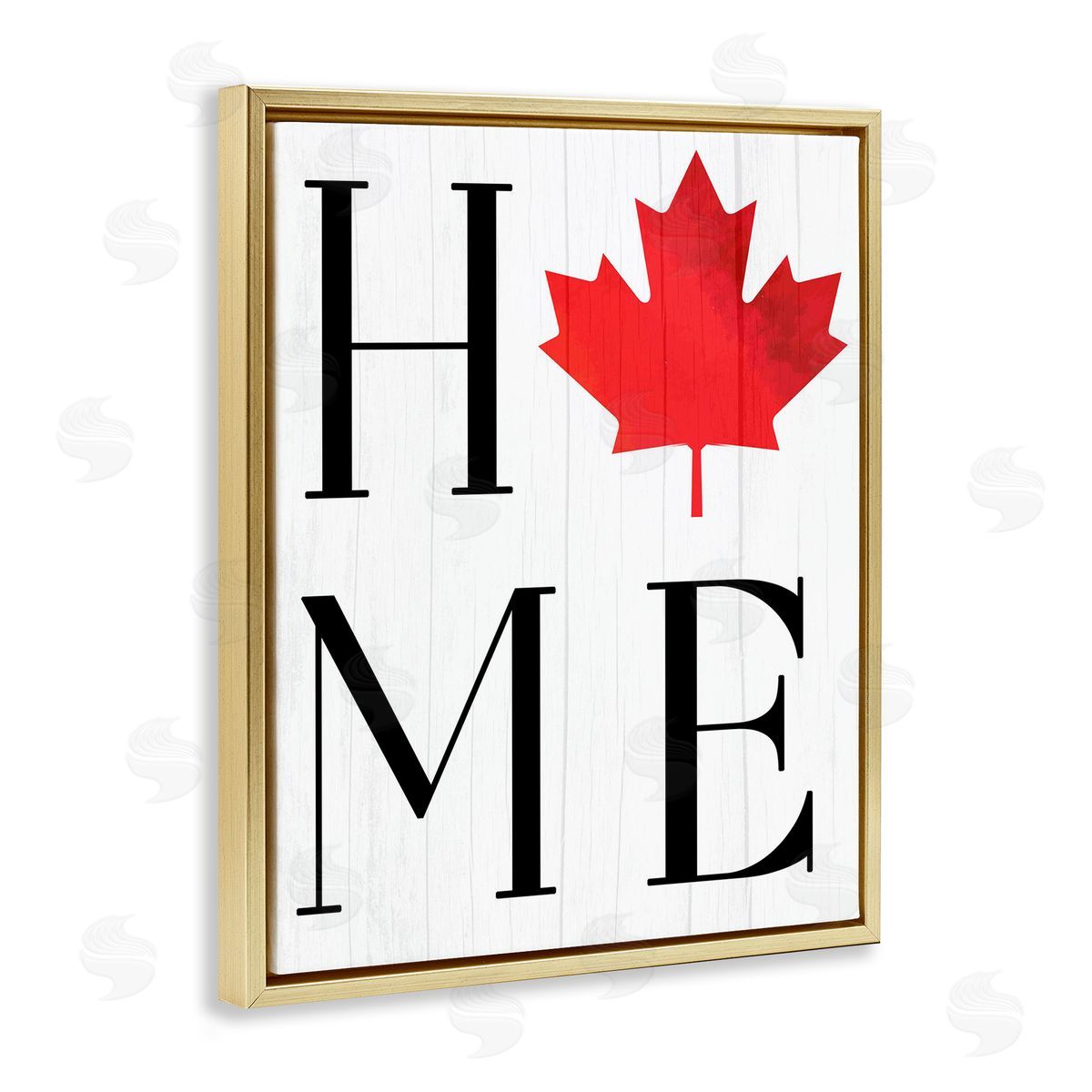 Lil' Rue Home with Maple Leaf Canvas Wall Art Print