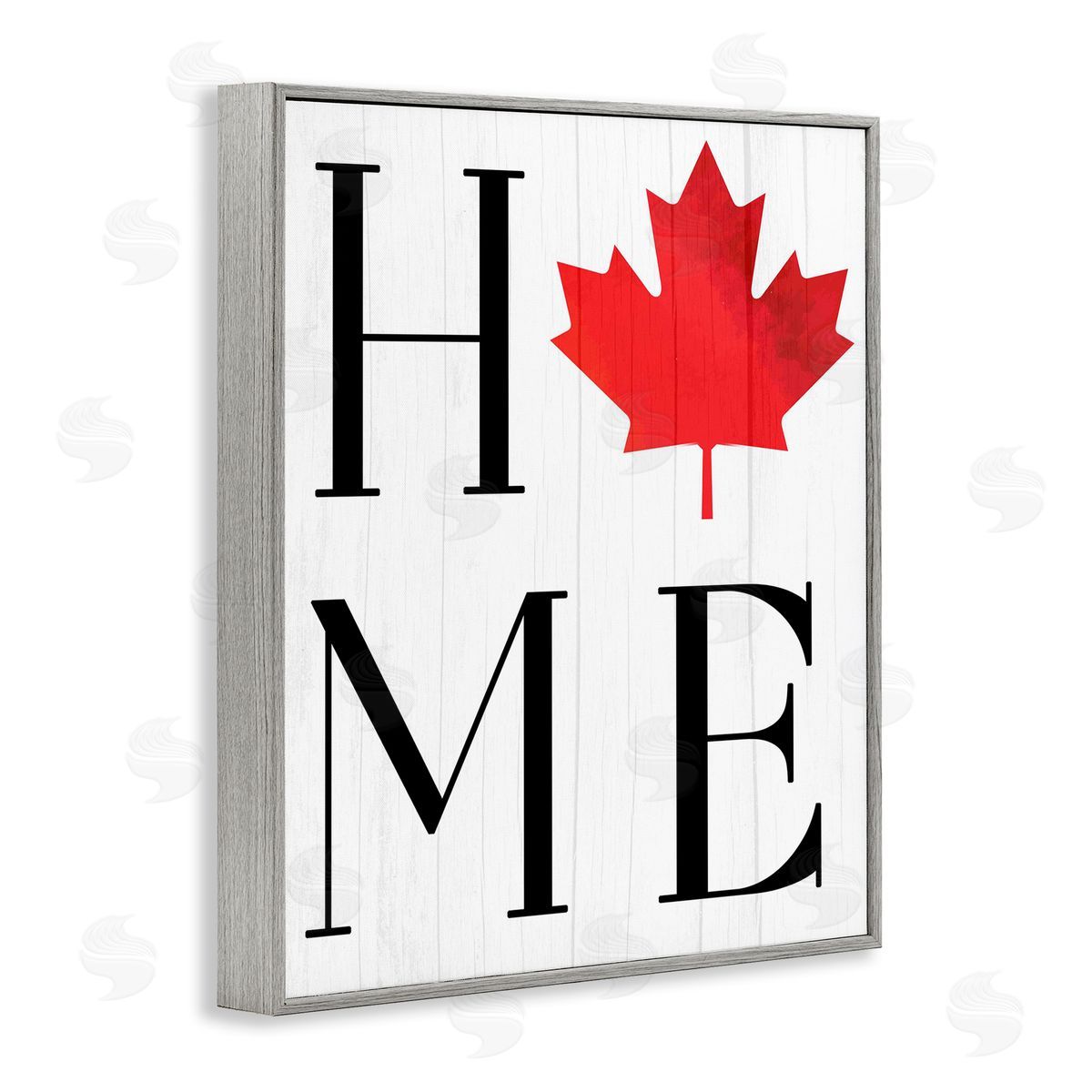 Lil' Rue Home with Maple Leaf Canvas Wall Art Print