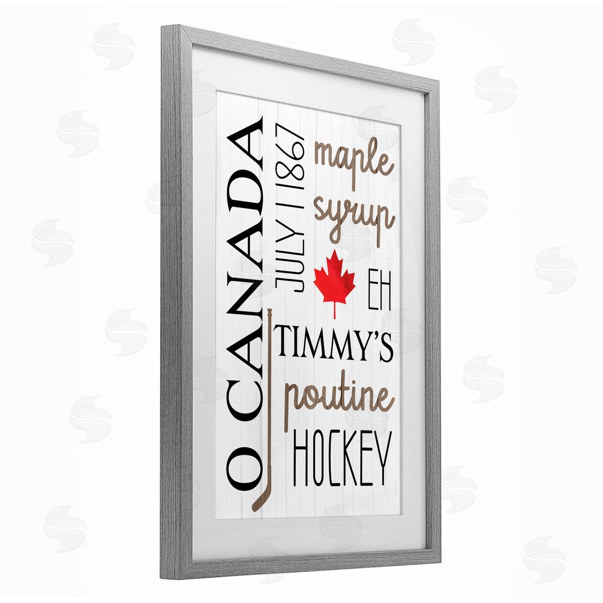 Lil' Rue Canada Hobbies & History Canvas Wall Art Print