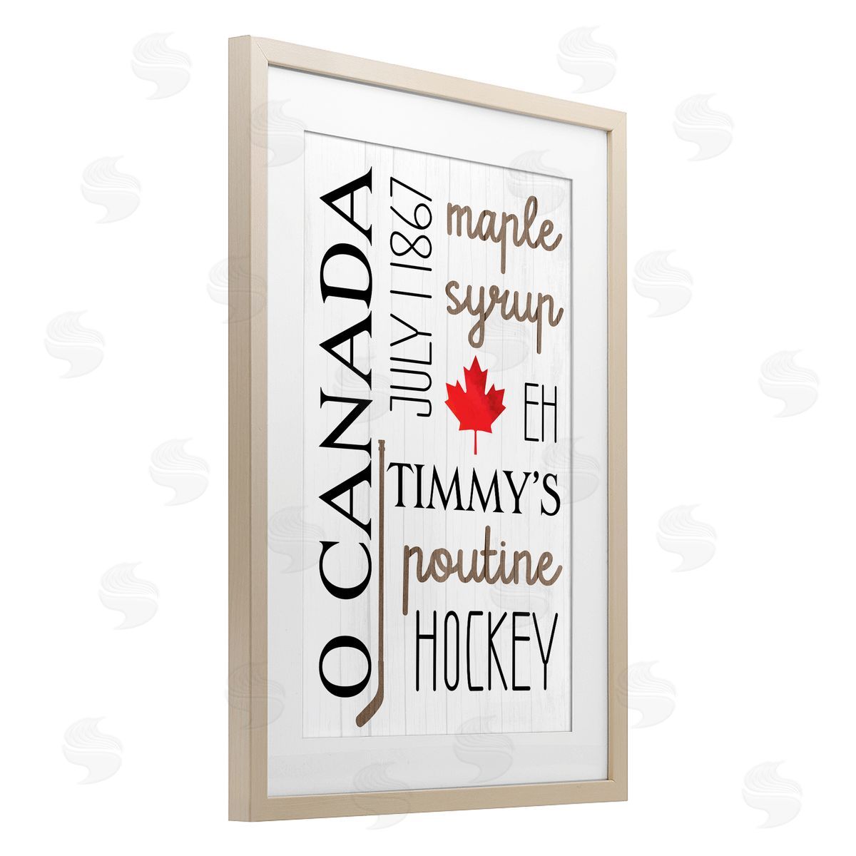 Lil' Rue Canada Hobbies & History Canvas Wall Art Print