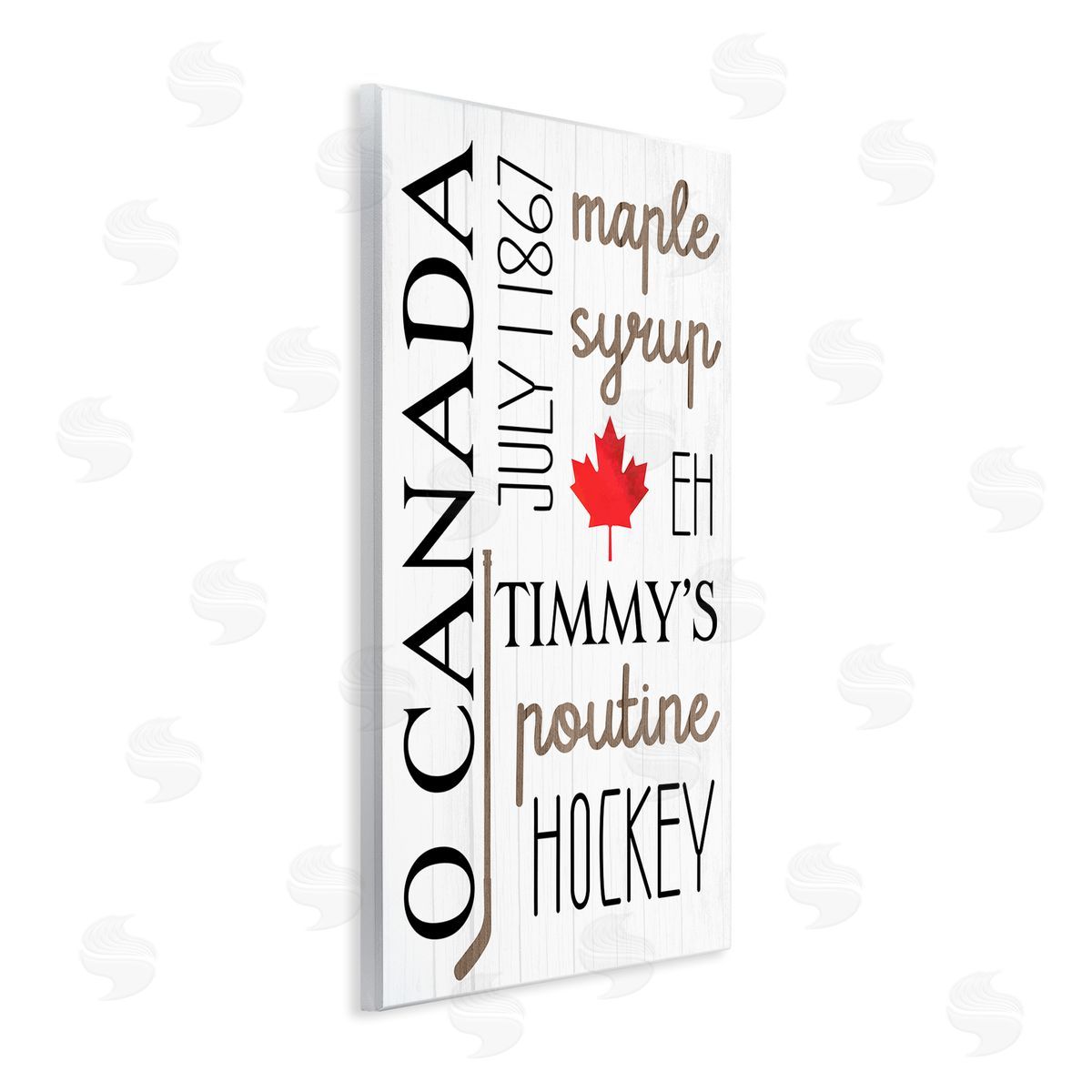 Lil' Rue Canada Hobbies & History Canvas Wall Art Print
