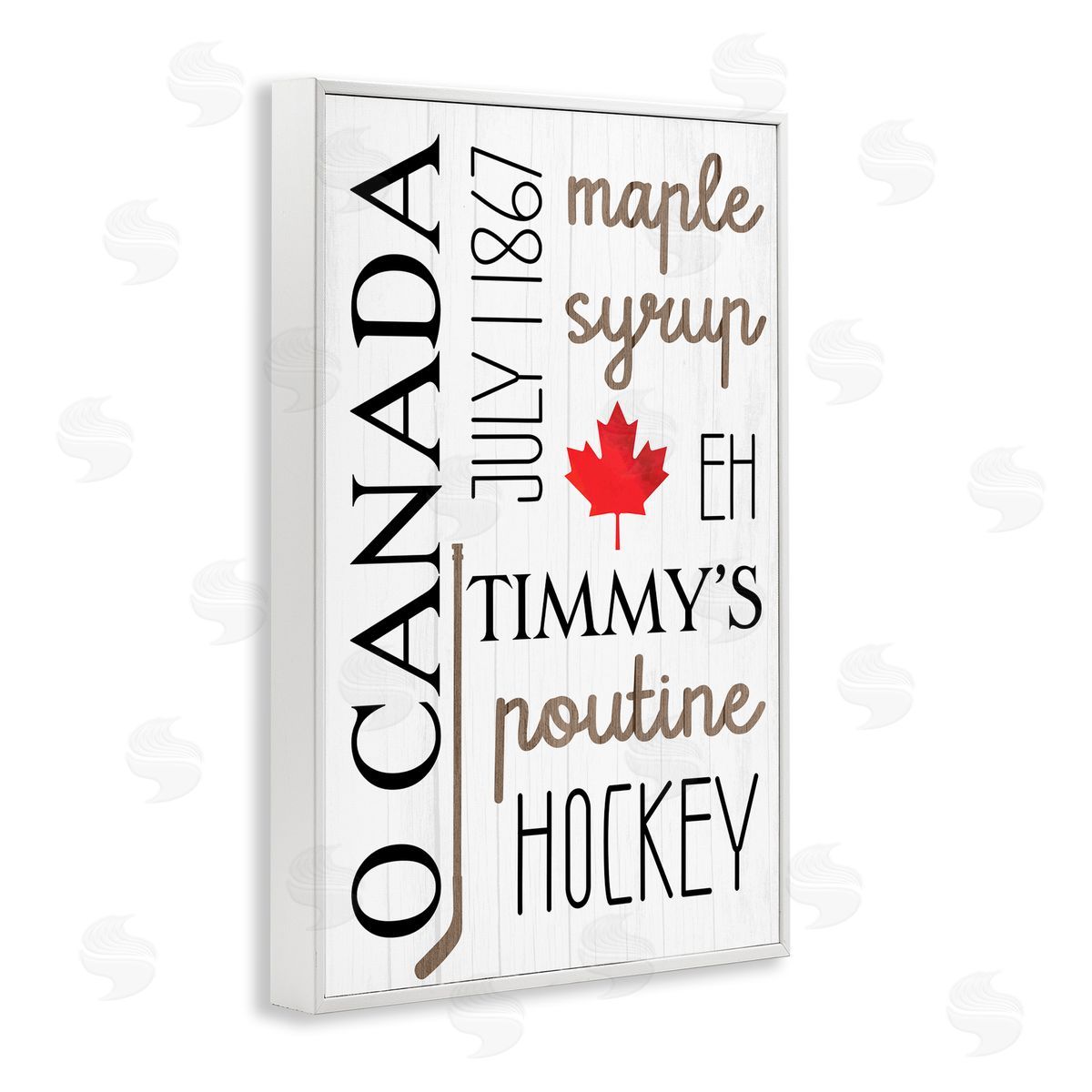 Lil' Rue Canada Hobbies & History Canvas Wall Art Print