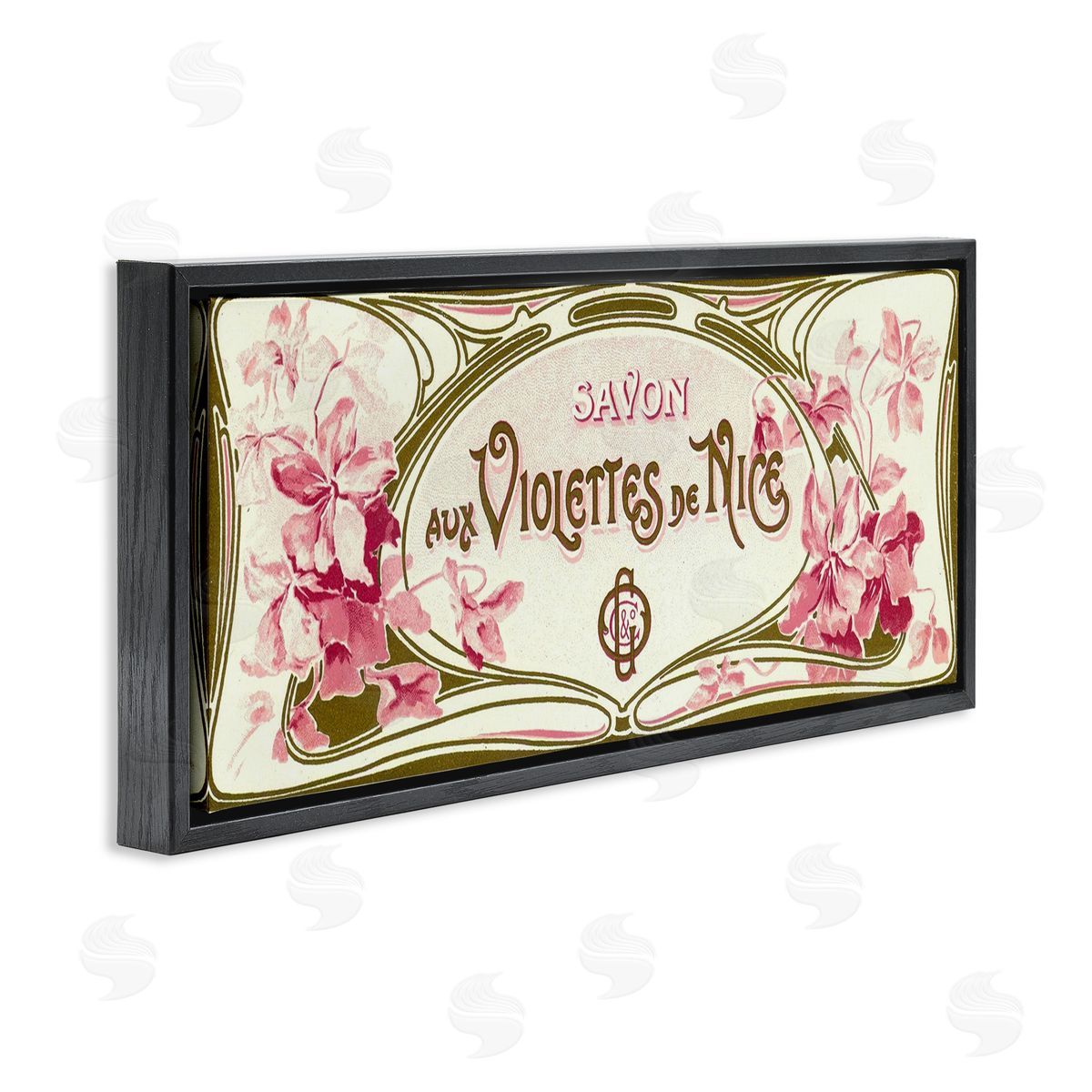 Sophie 6 Vintage Paris Violettes Canvas Wall Art Print