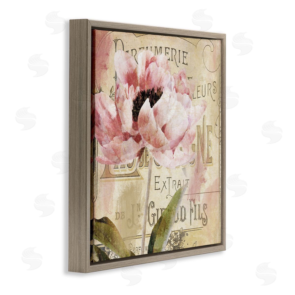 Sophie 6 Jardin Rouge Vintage Blossom Canvas Wall Art Print