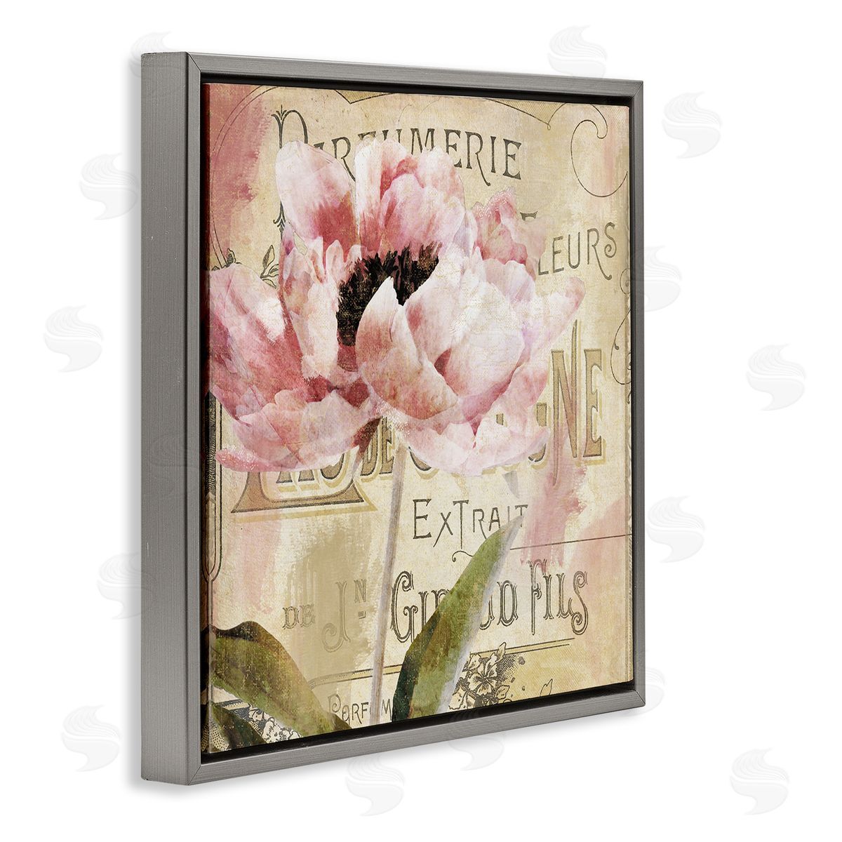 Sophie 6 Jardin Rouge Vintage Blossom Canvas Wall Art Print