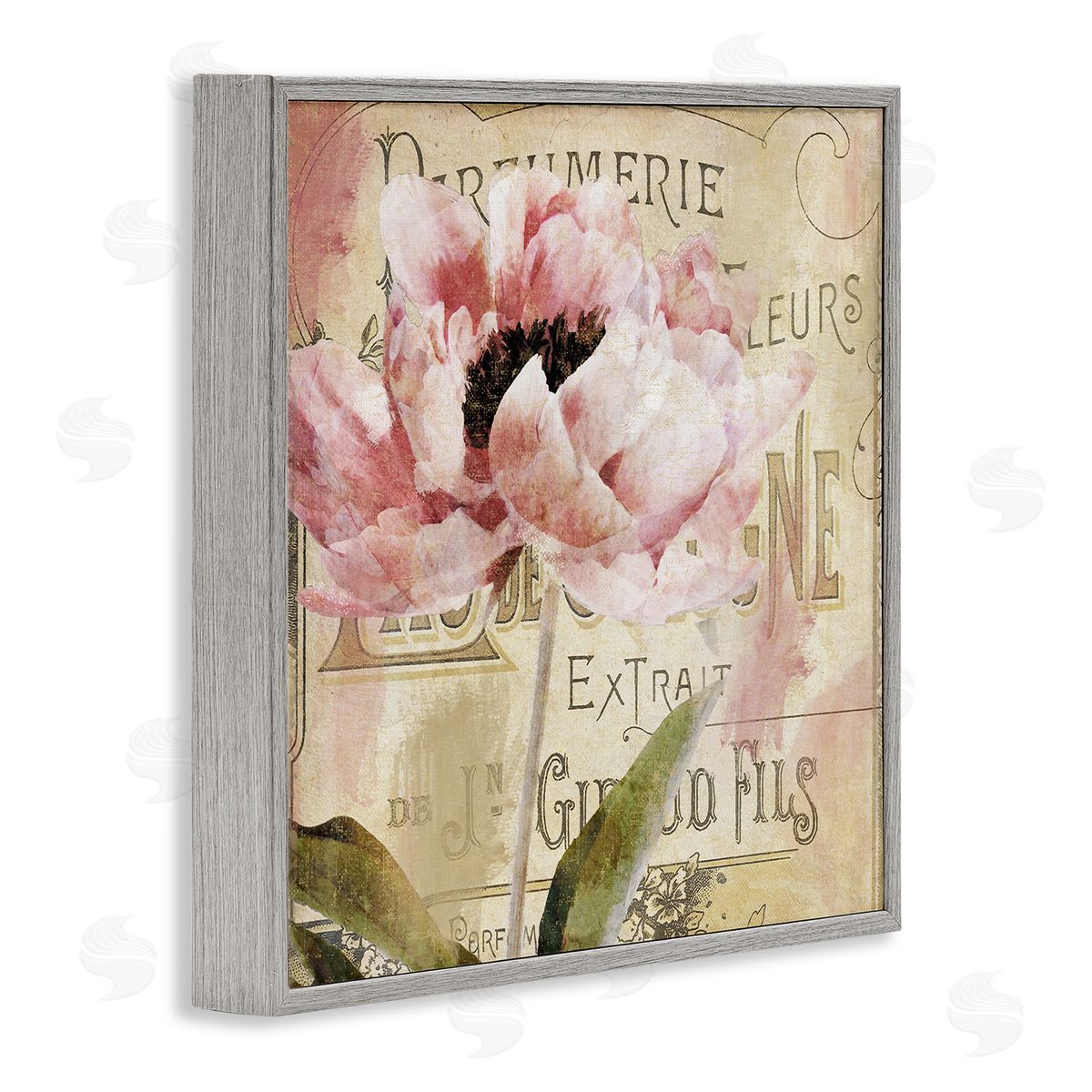 Sophie 6 Jardin Rouge Vintage Blossom Canvas Wall Art Print