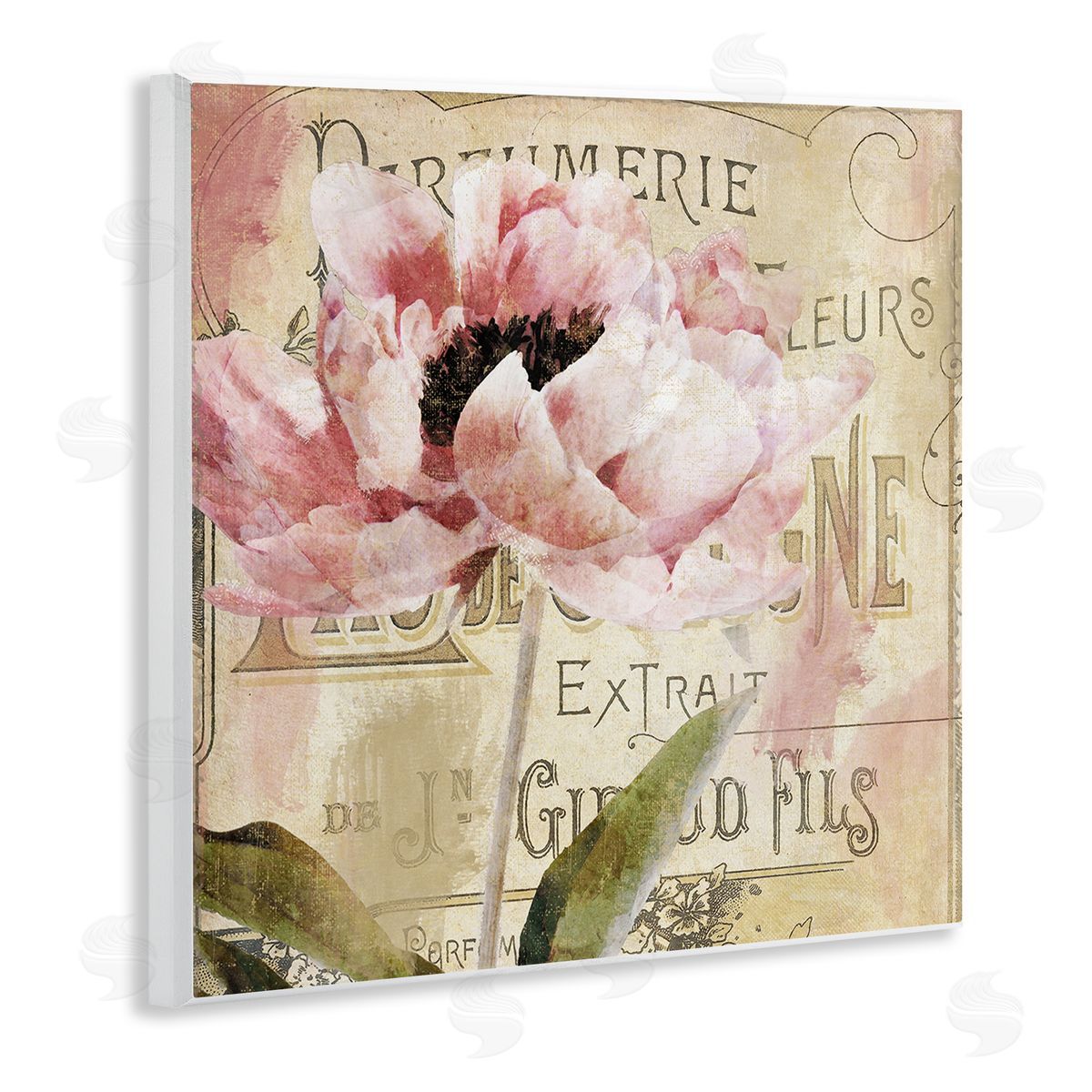 Sophie 6 Jardin Rouge Vintage Blossom Canvas Wall Art Print