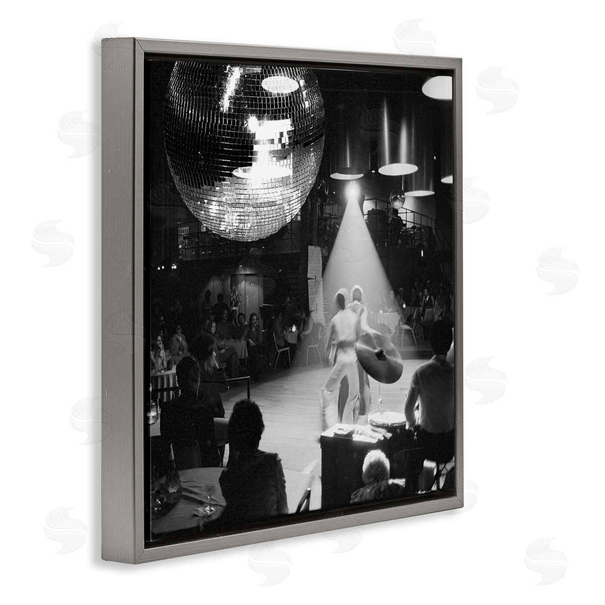 Sophie 6 Vintage Disco Dance Floor Canvas Wall Art Print