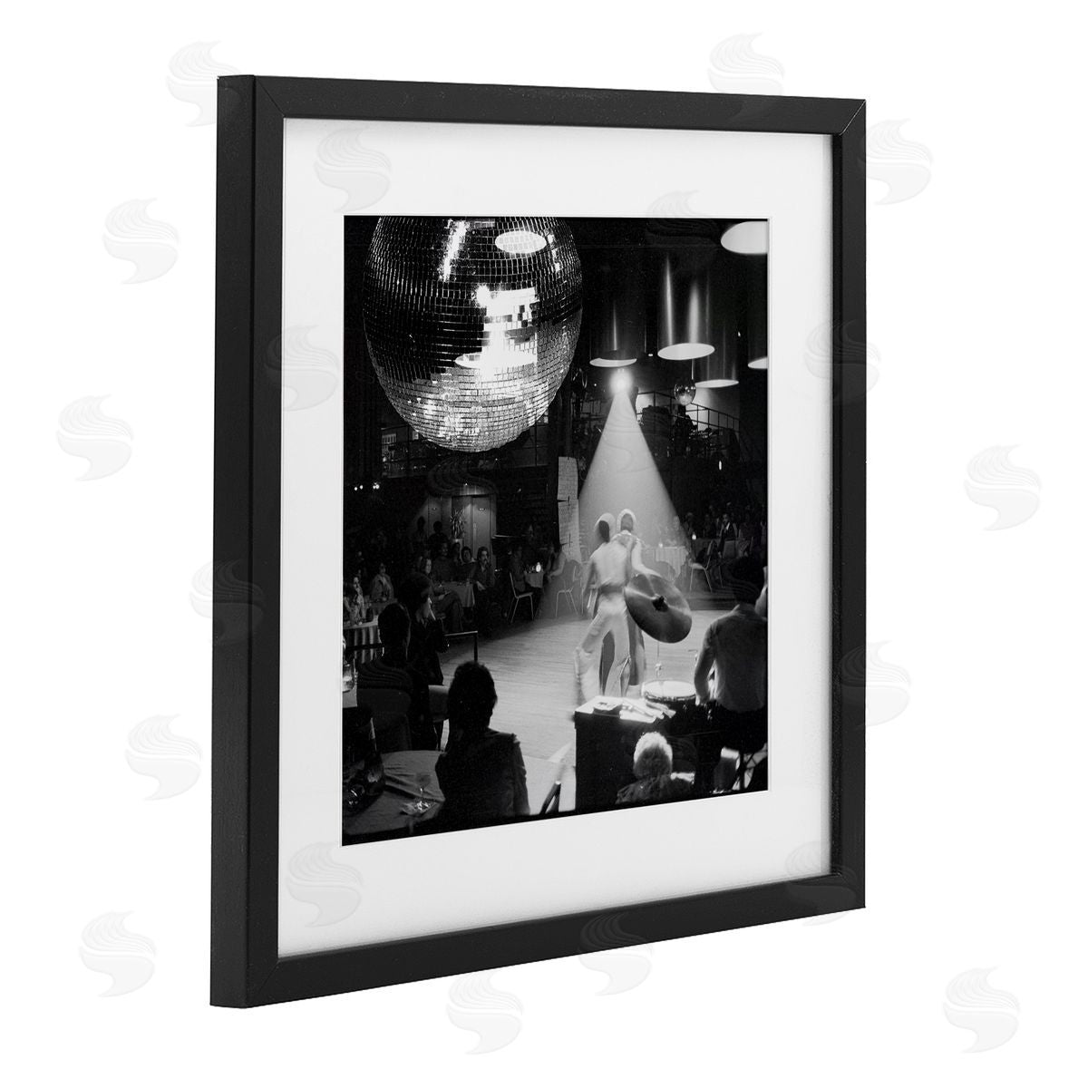 Sophie 6 Vintage Disco Dance Floor Canvas Wall Art Print