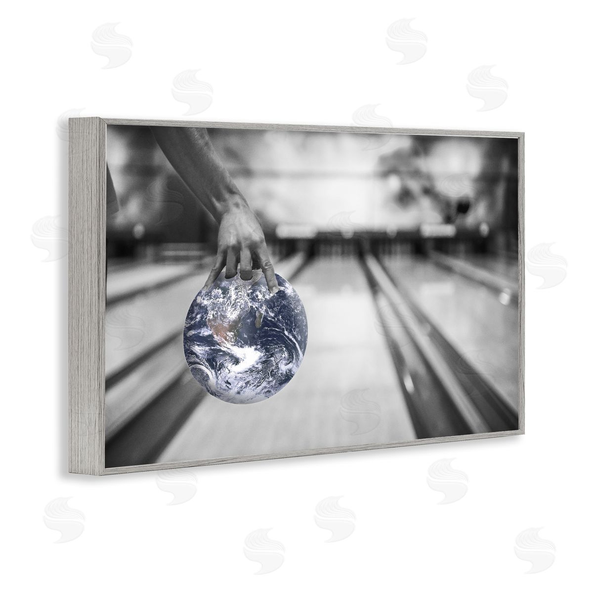 Sophie 6 Cosmic Bowling Ball Canvas Wall Art Print