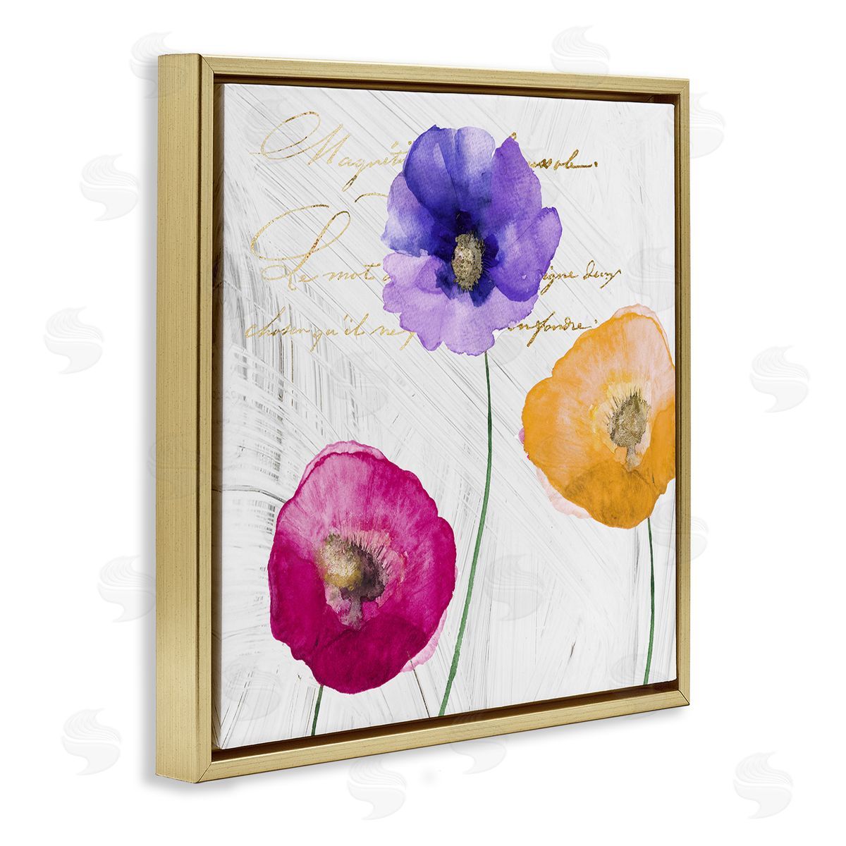 Sophie 6 Le Jardin Poppies Canvas Wall Art Print