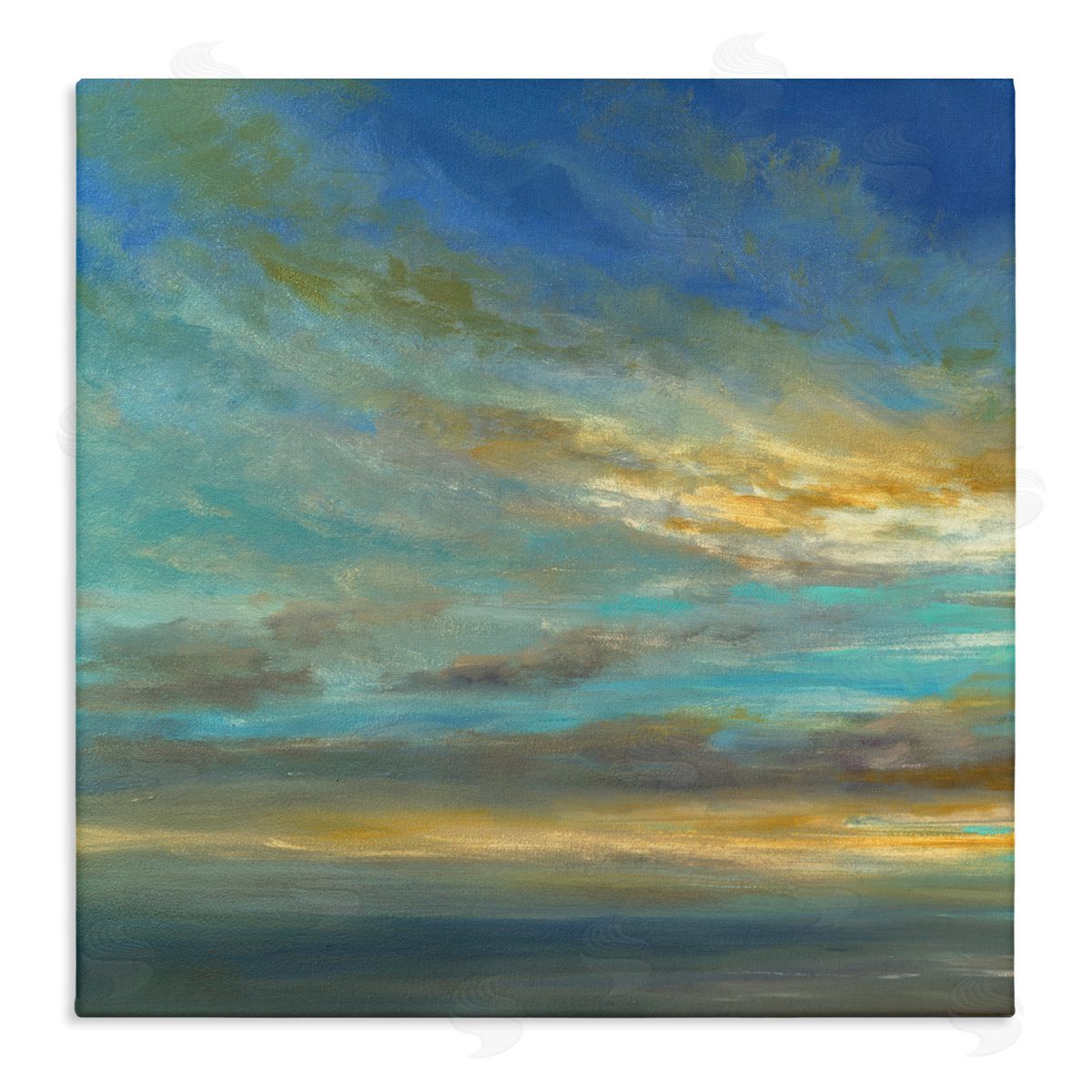 Sheila Finch Sunlit October Sky Canvas Wall Art Print
