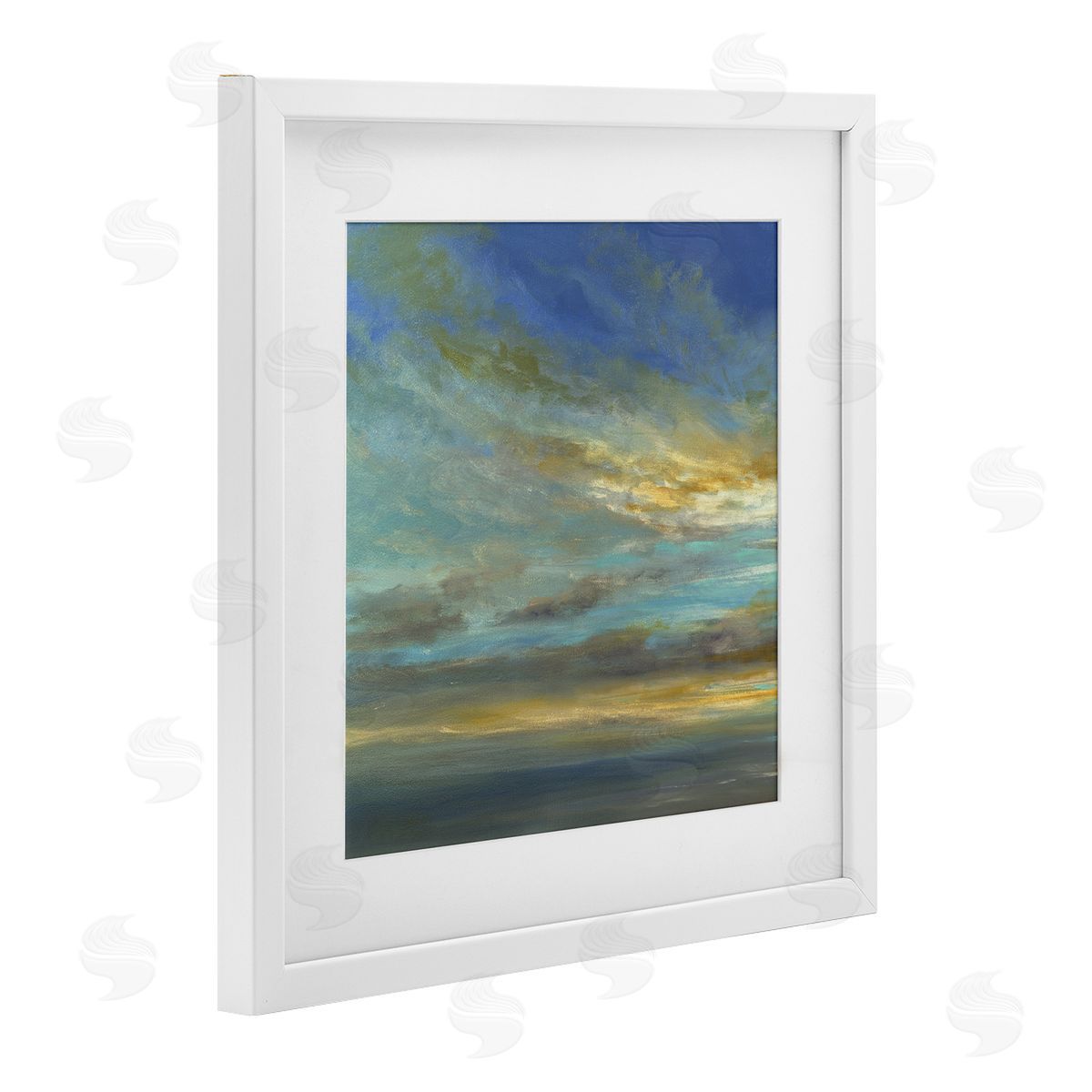 Sheila Finch Sunlit October Sky Canvas Wall Art Print