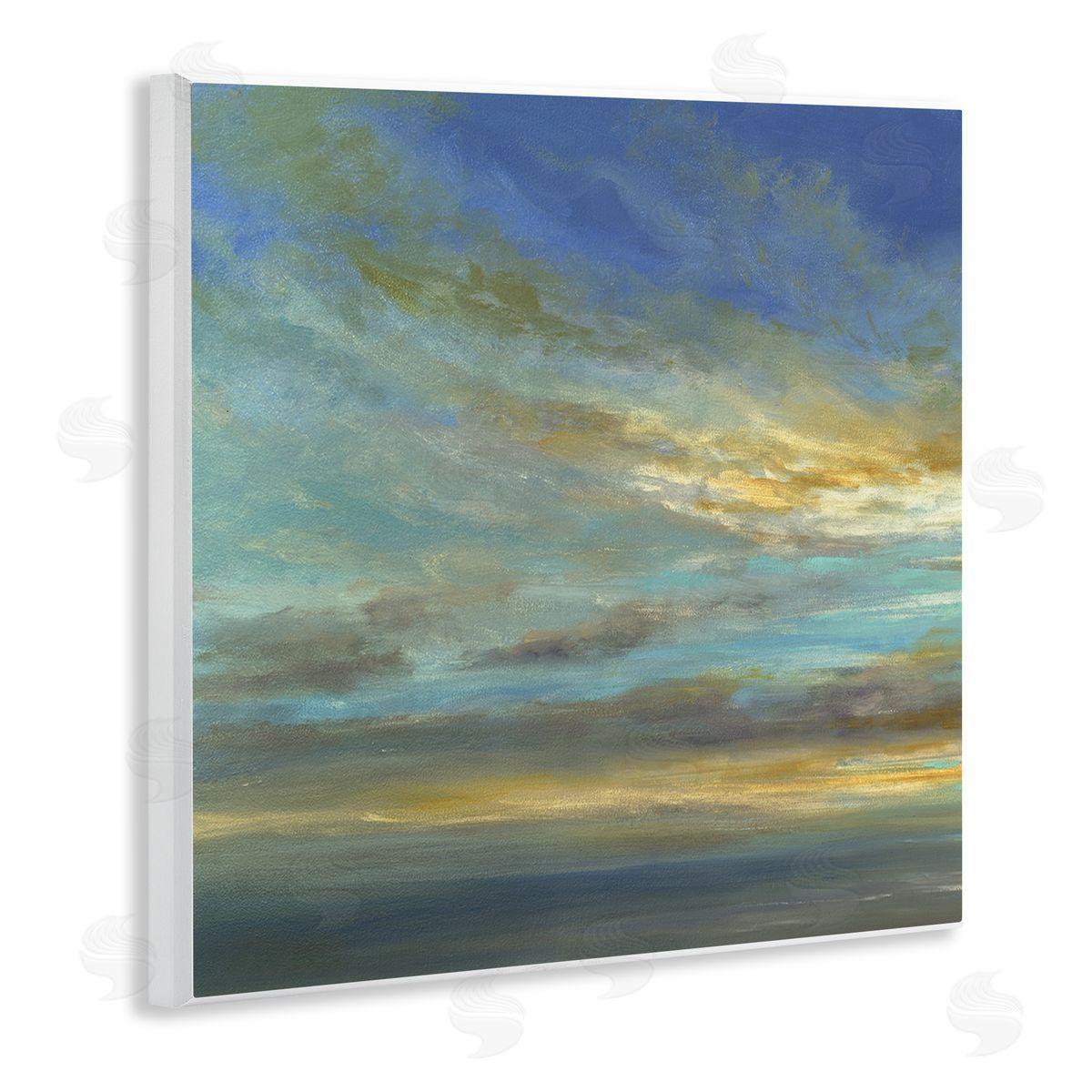 Sheila Finch Sunlit October Sky Canvas Wall Art Print