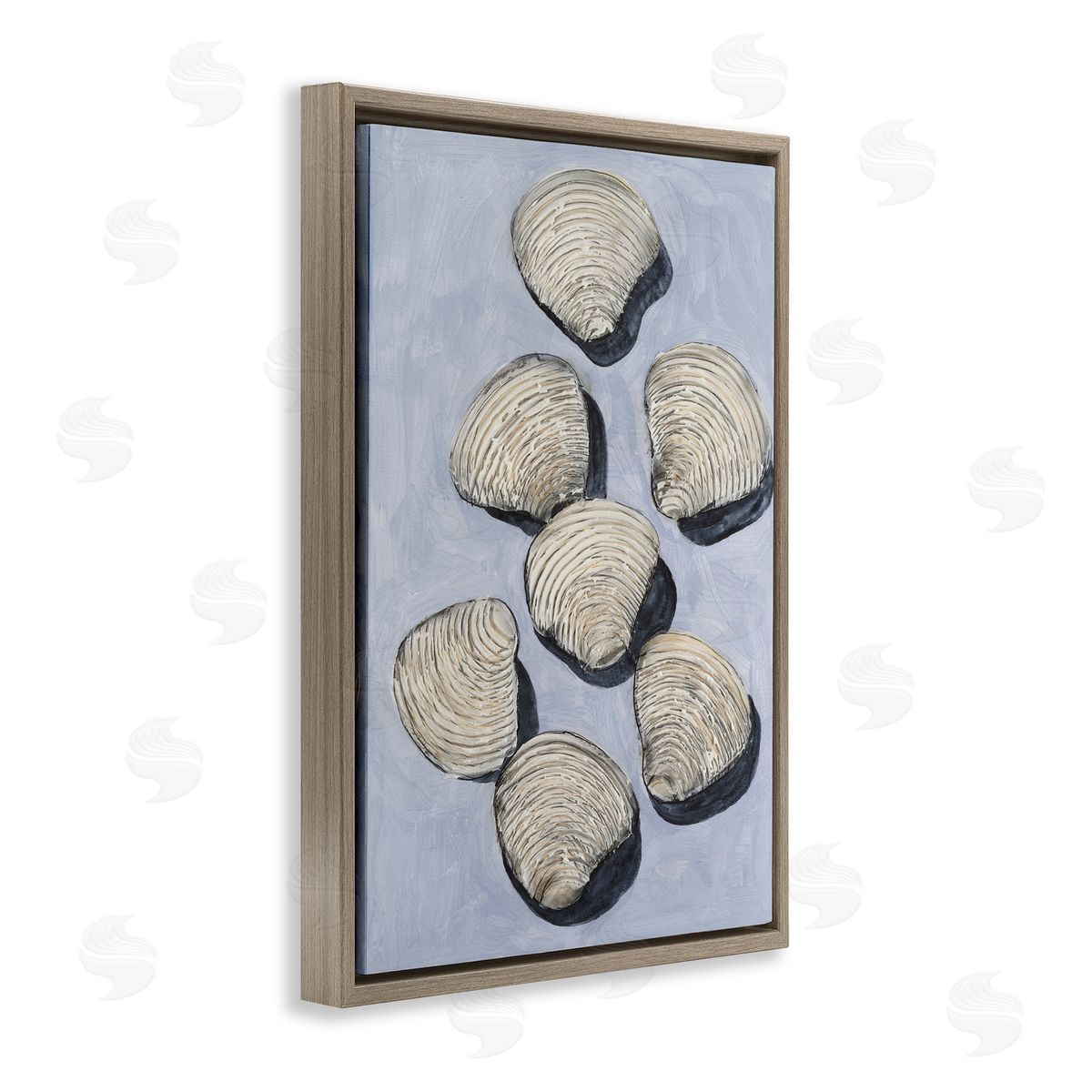 Michael Willett Embellished Shells Collection Canvas Wall Art Print