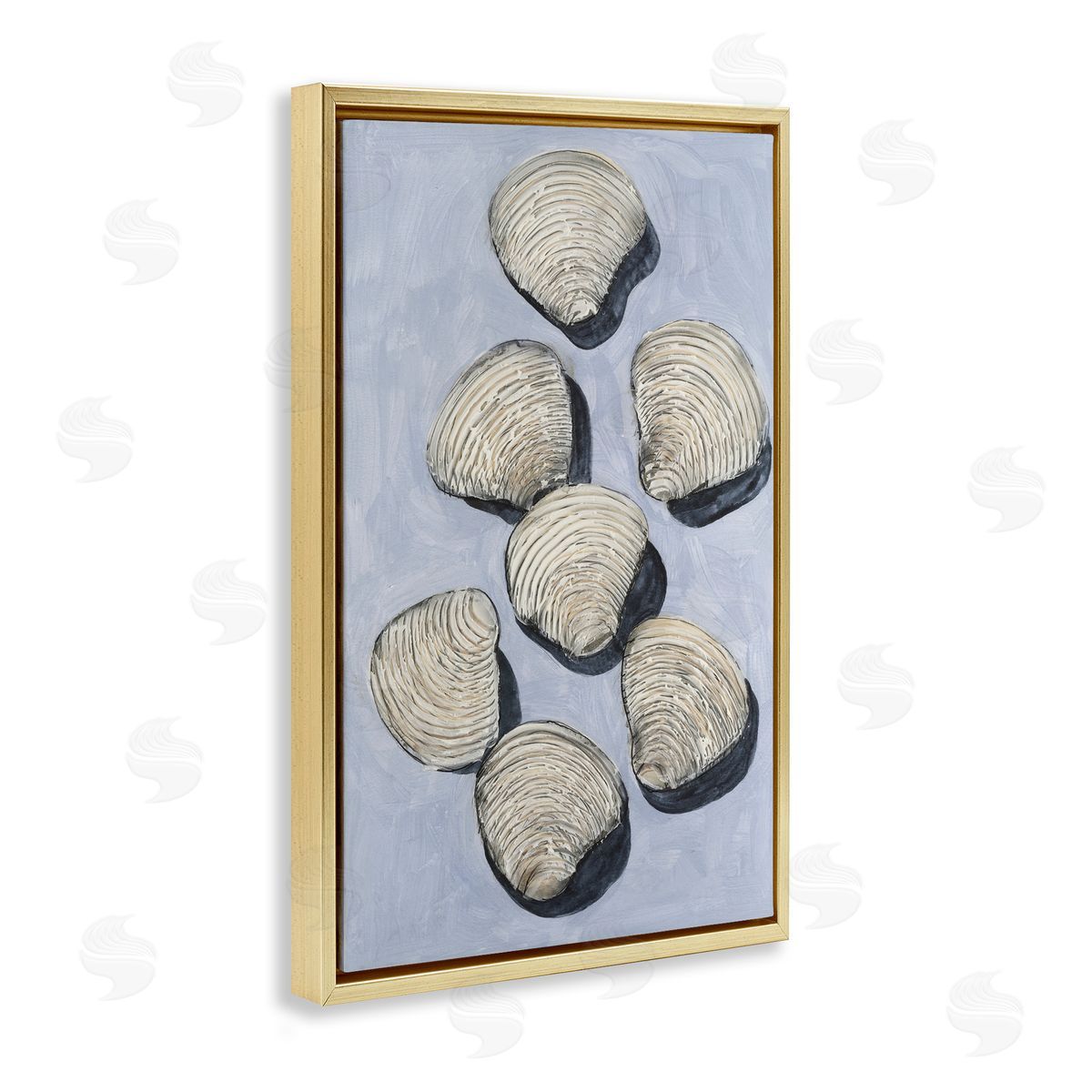 Michael Willett Embellished Shells Collection Canvas Wall Art Print