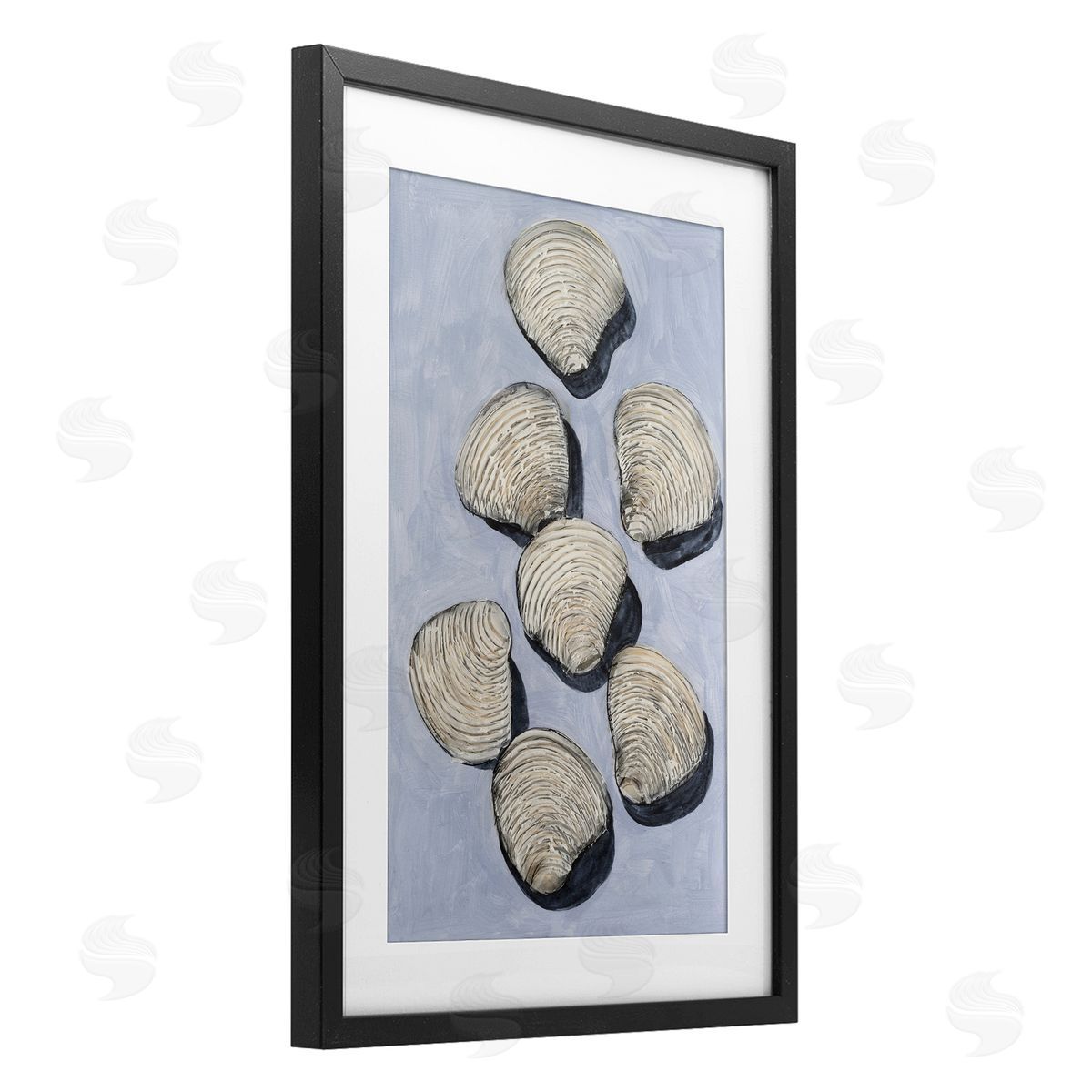 Michael Willett Embellished Shells Collection Canvas Wall Art Print