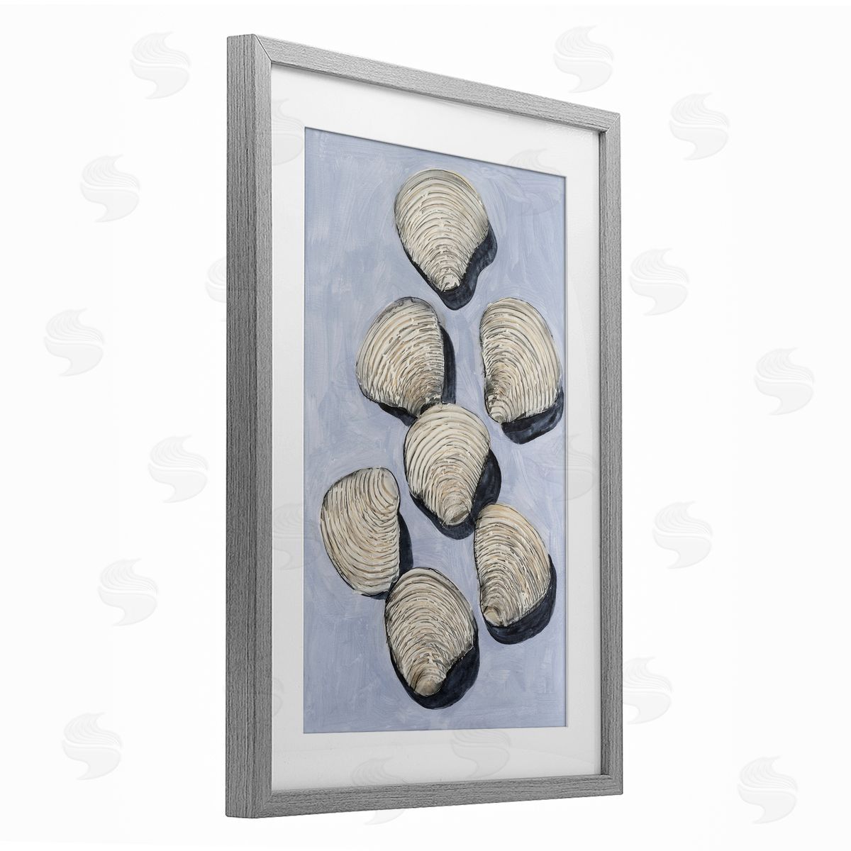 Michael Willett Embellished Shells Collection Canvas Wall Art Print