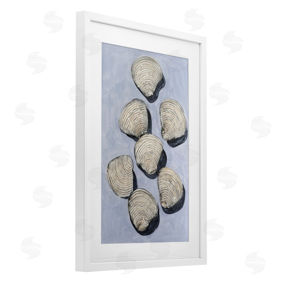 Michael Willett Embellished Shells Collection Canvas Wall Art Print