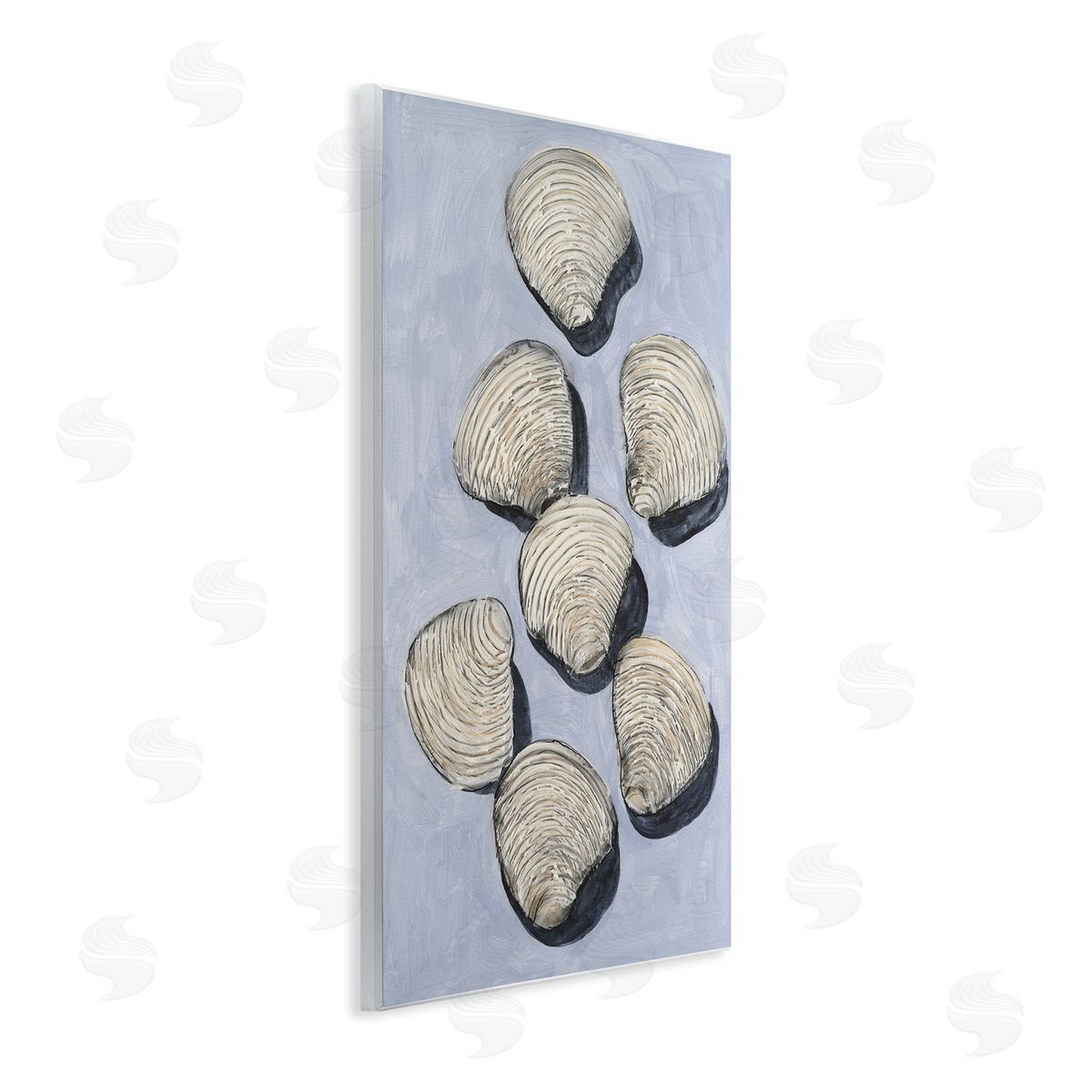 Michael Willett Embellished Shells Collection Canvas Wall Art Print