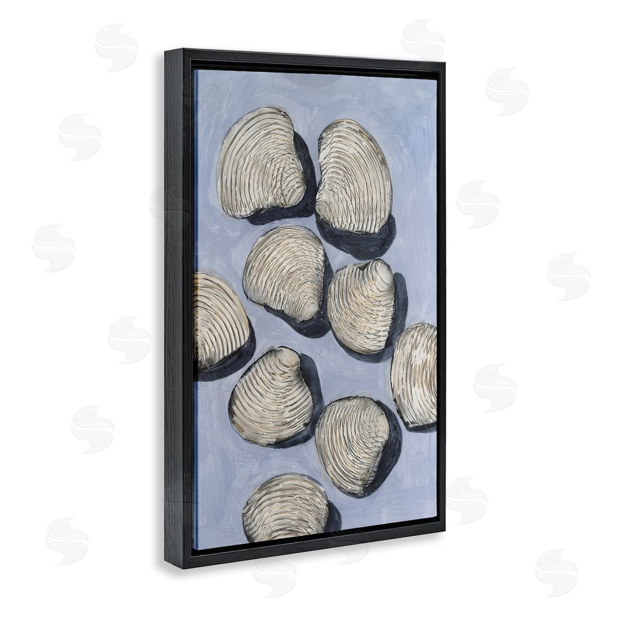 Michael Willett Embellished Shells Arrangement Canvas Wall Art Print