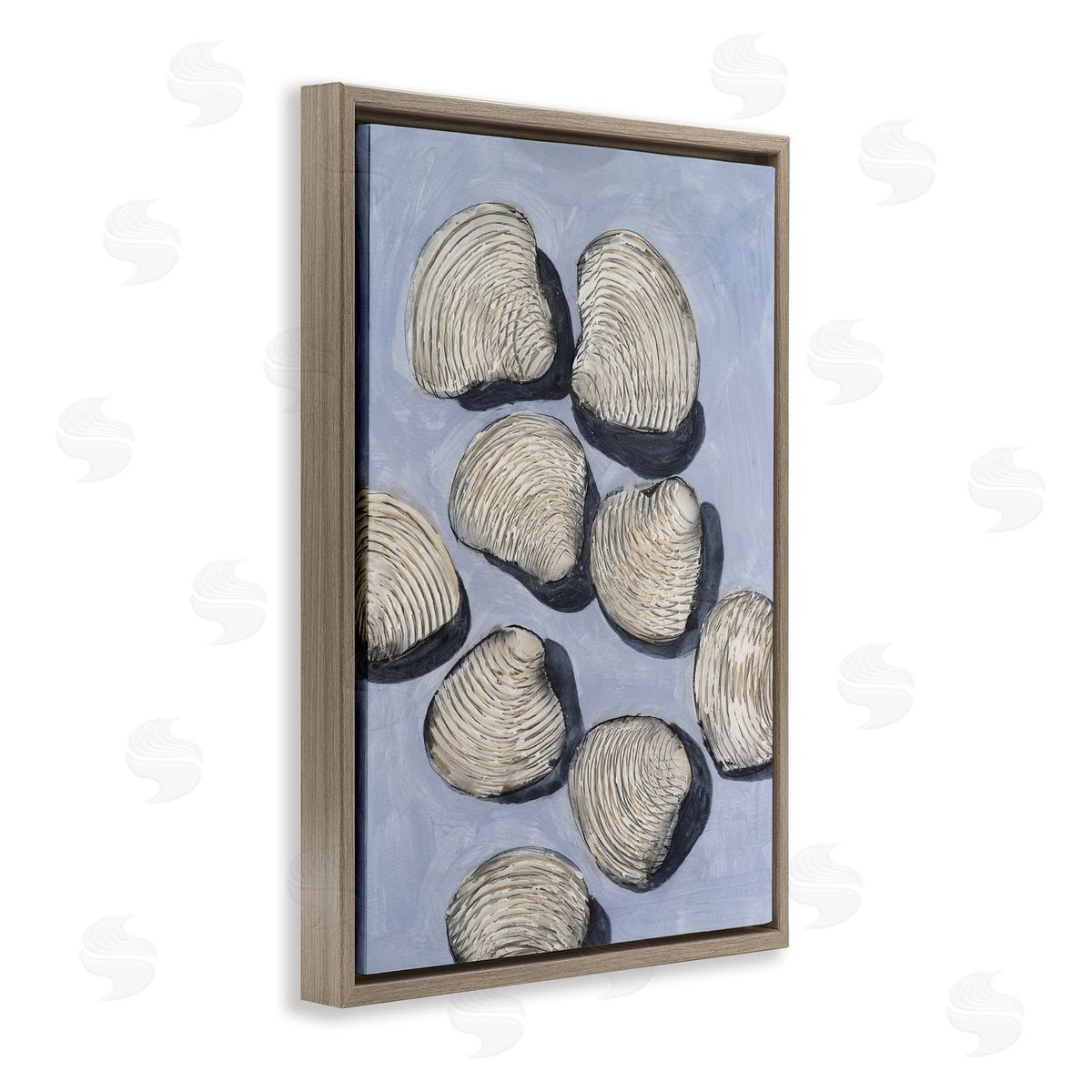 Michael Willett Embellished Shells Arrangement Canvas Wall Art Print