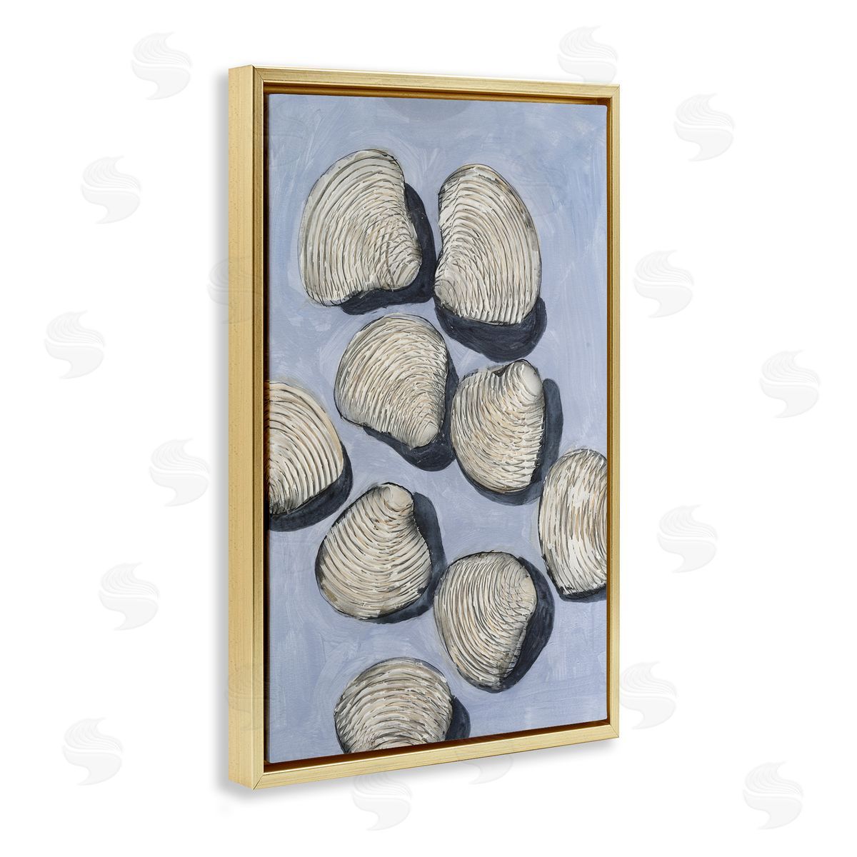 Michael Willett Embellished Shells Arrangement Canvas Wall Art Print