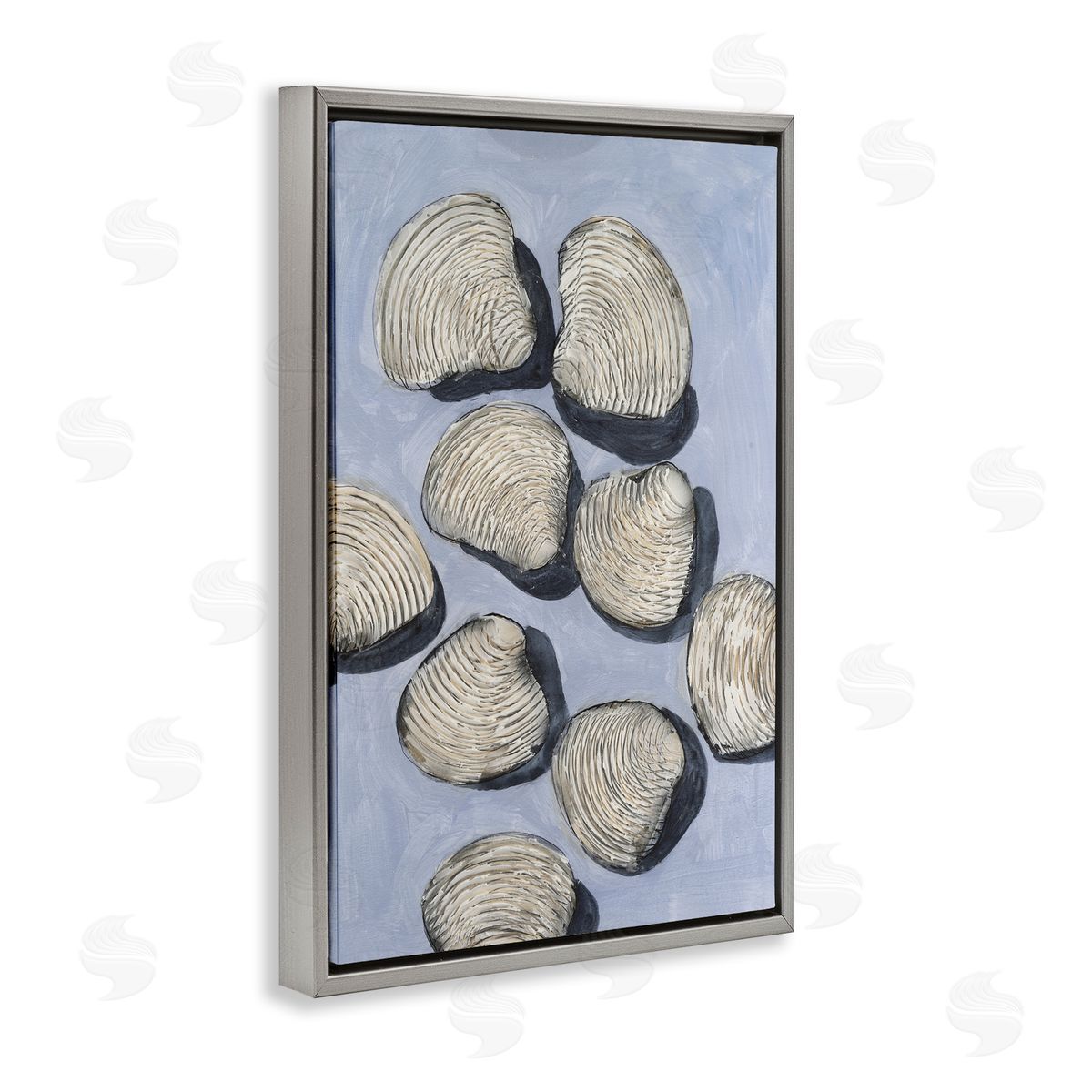 Michael Willett Embellished Shells Arrangement Canvas Wall Art Print