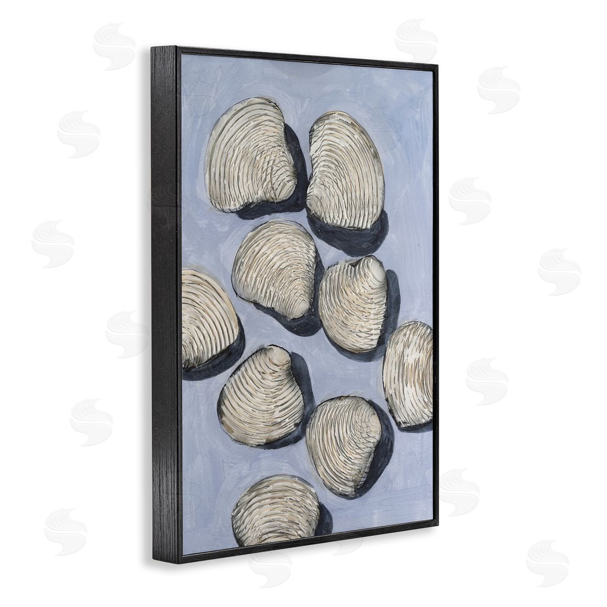 Michael Willett Embellished Shells Arrangement Canvas Wall Art Print