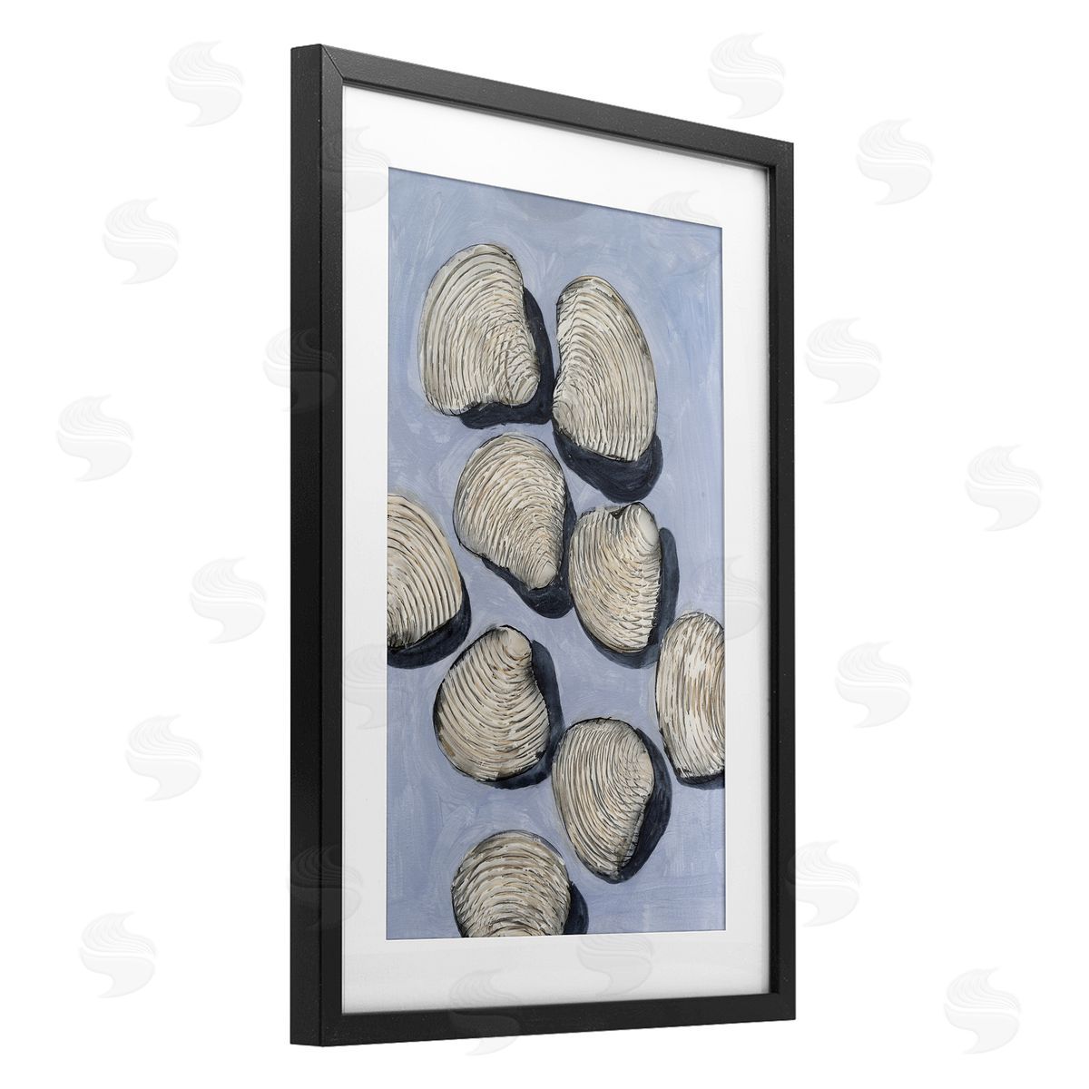 Michael Willett Embellished Shells Arrangement Canvas Wall Art Print