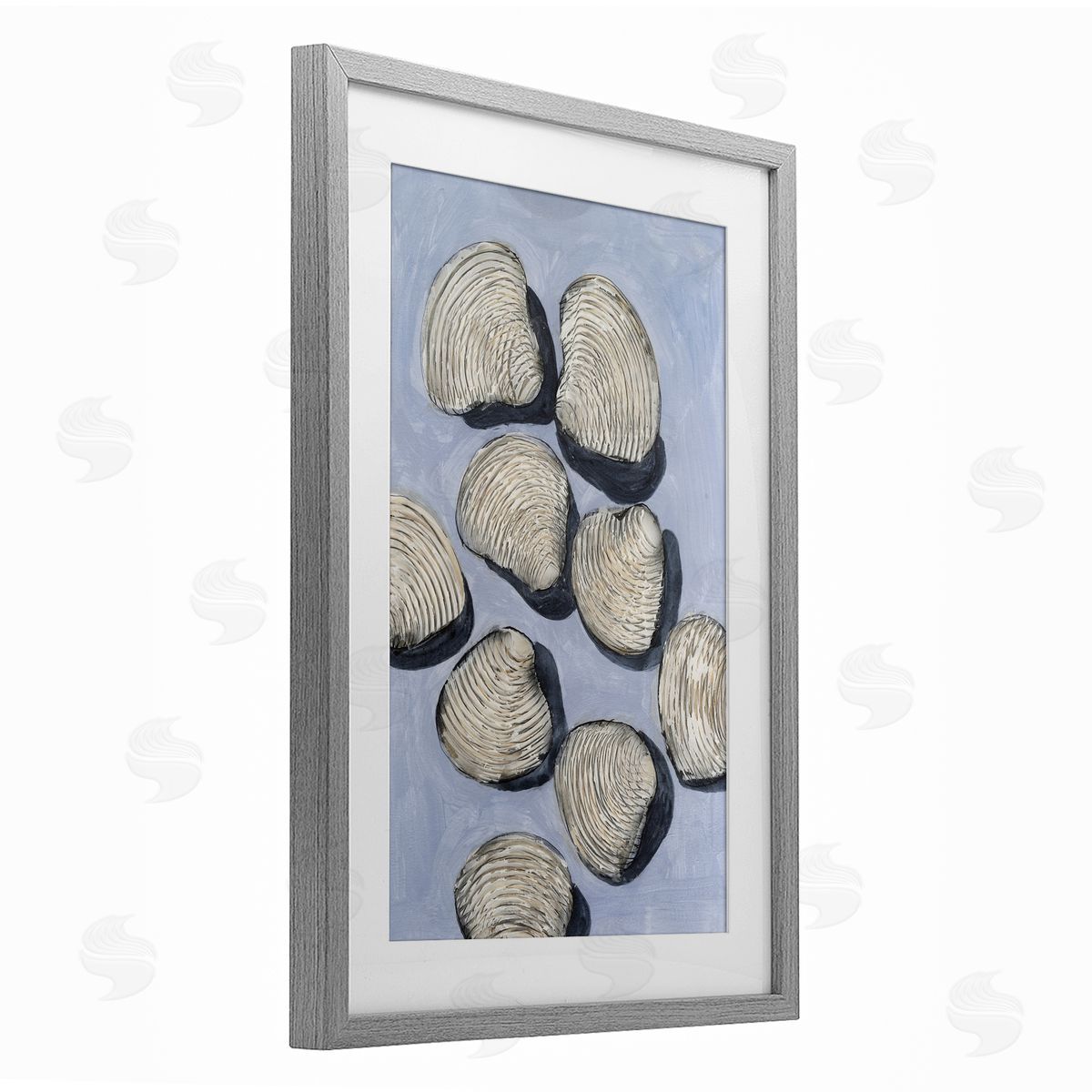 Michael Willett Embellished Shells Arrangement Canvas Wall Art Print