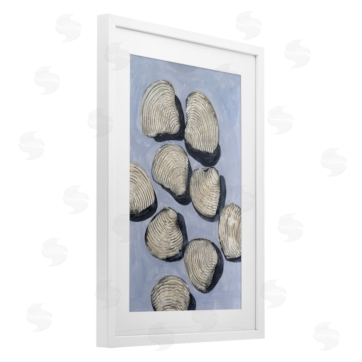 Michael Willett Embellished Shells Arrangement Canvas Wall Art Print