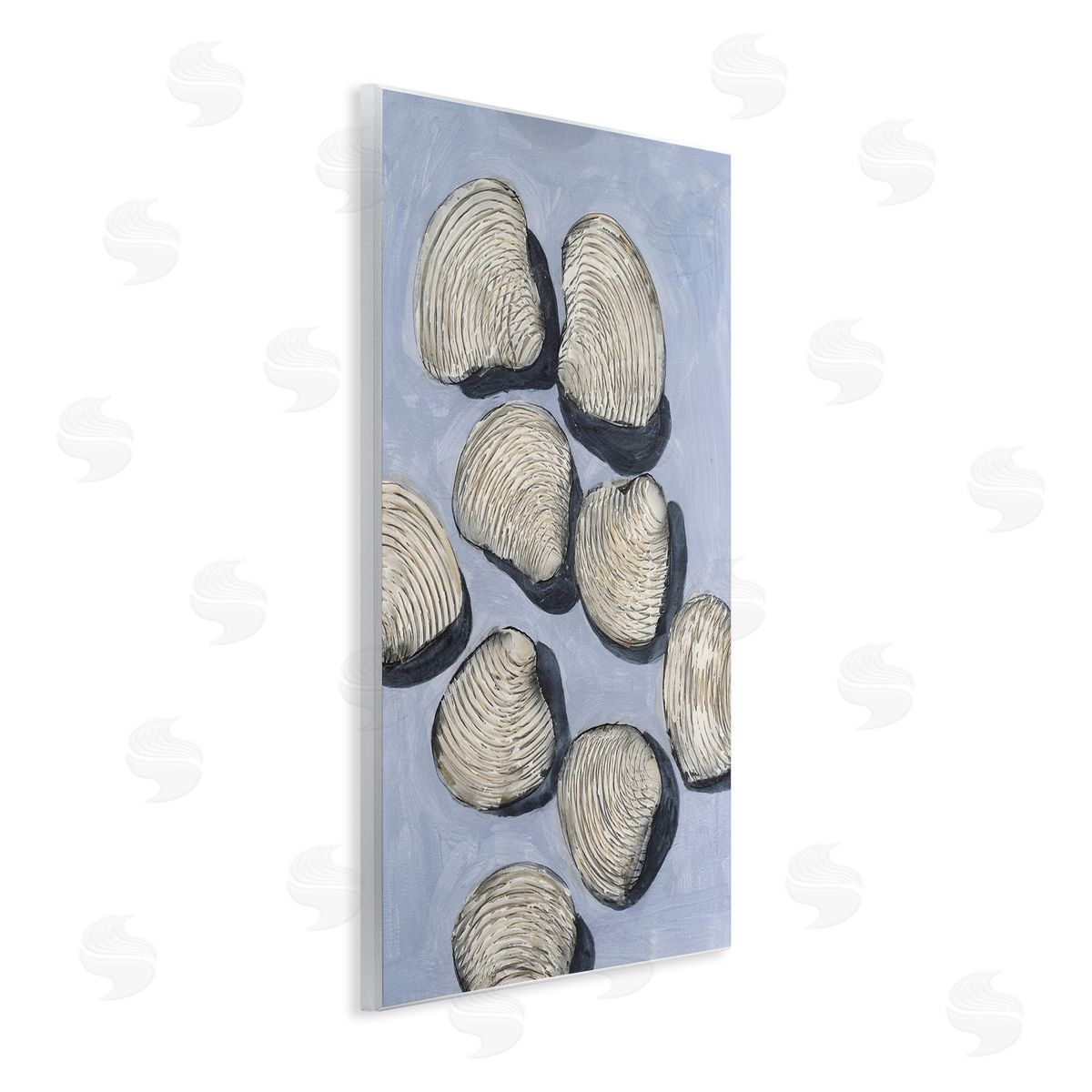 Michael Willett Embellished Shells Arrangement Canvas Wall Art Print