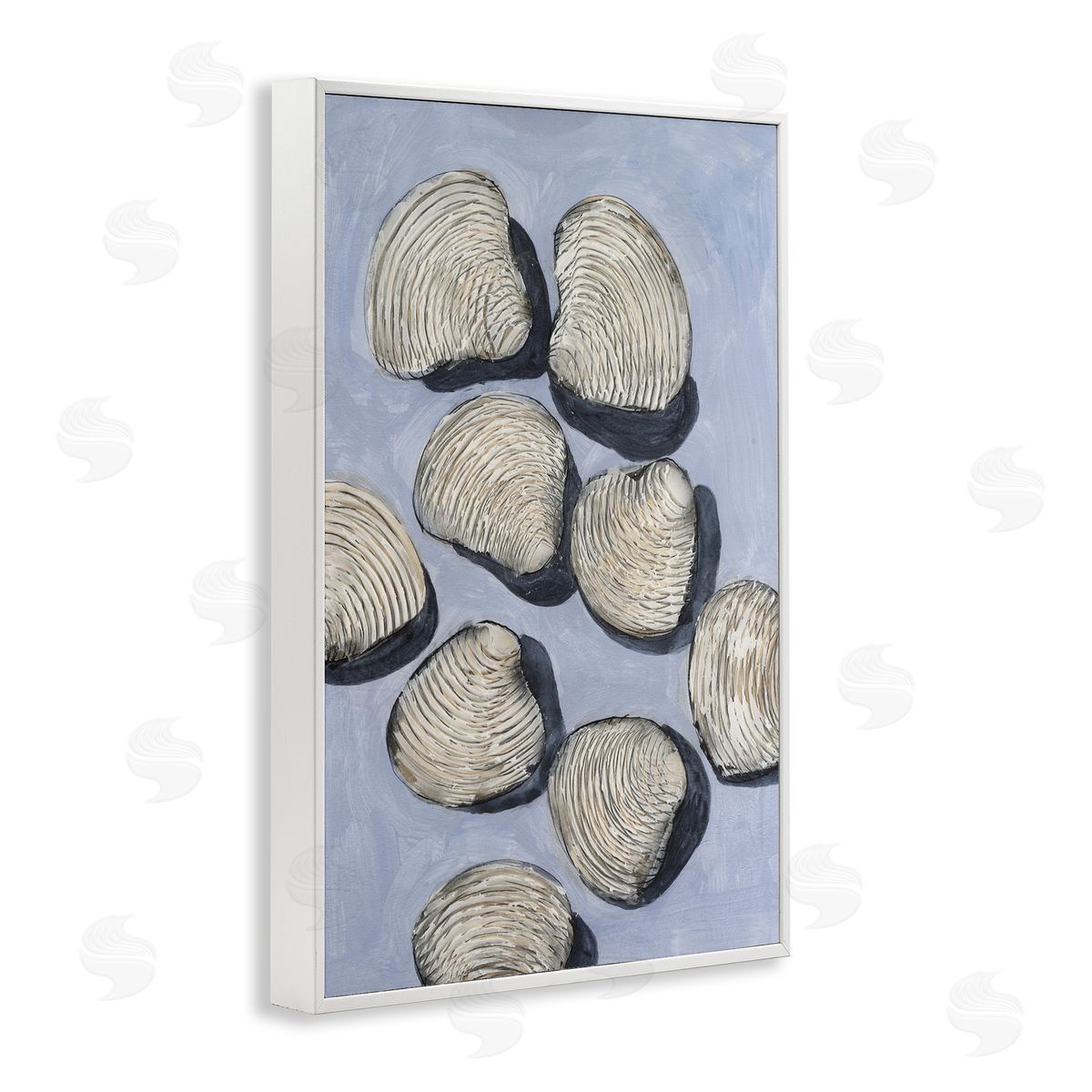 Michael Willett Embellished Shells Arrangement Canvas Wall Art Print
