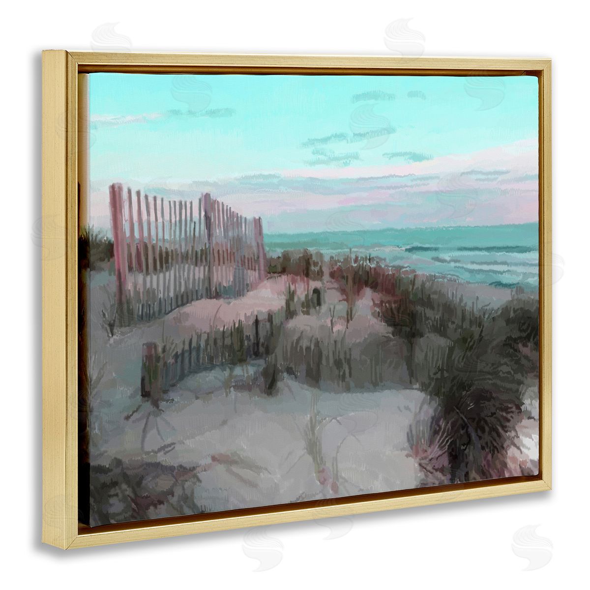 Charles Swinford Dunes Horizon At Dusk Canvas Wall Art Print