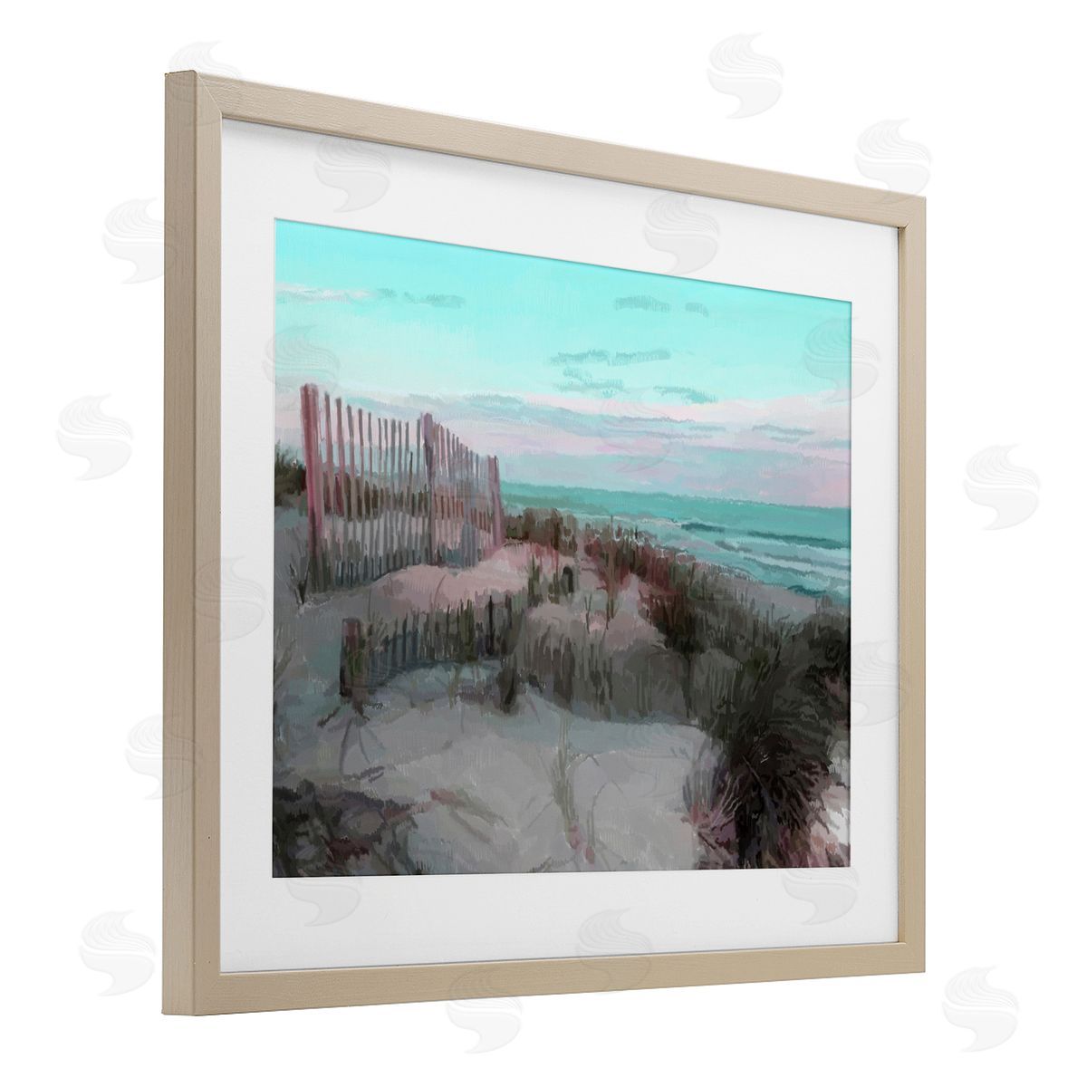 Charles Swinford Dunes Horizon At Dusk Canvas Wall Art Print