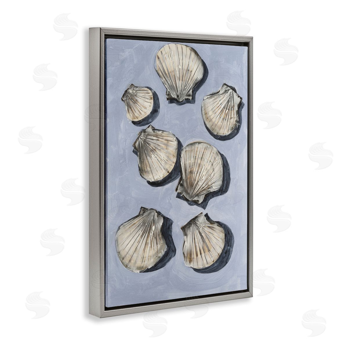 Michael Willett Embellished Seashells Still Life Canvas Wall Art Print
