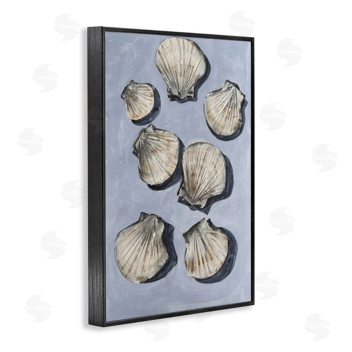 Michael Willett Embellished Seashells Still Life Canvas Wall Art Print