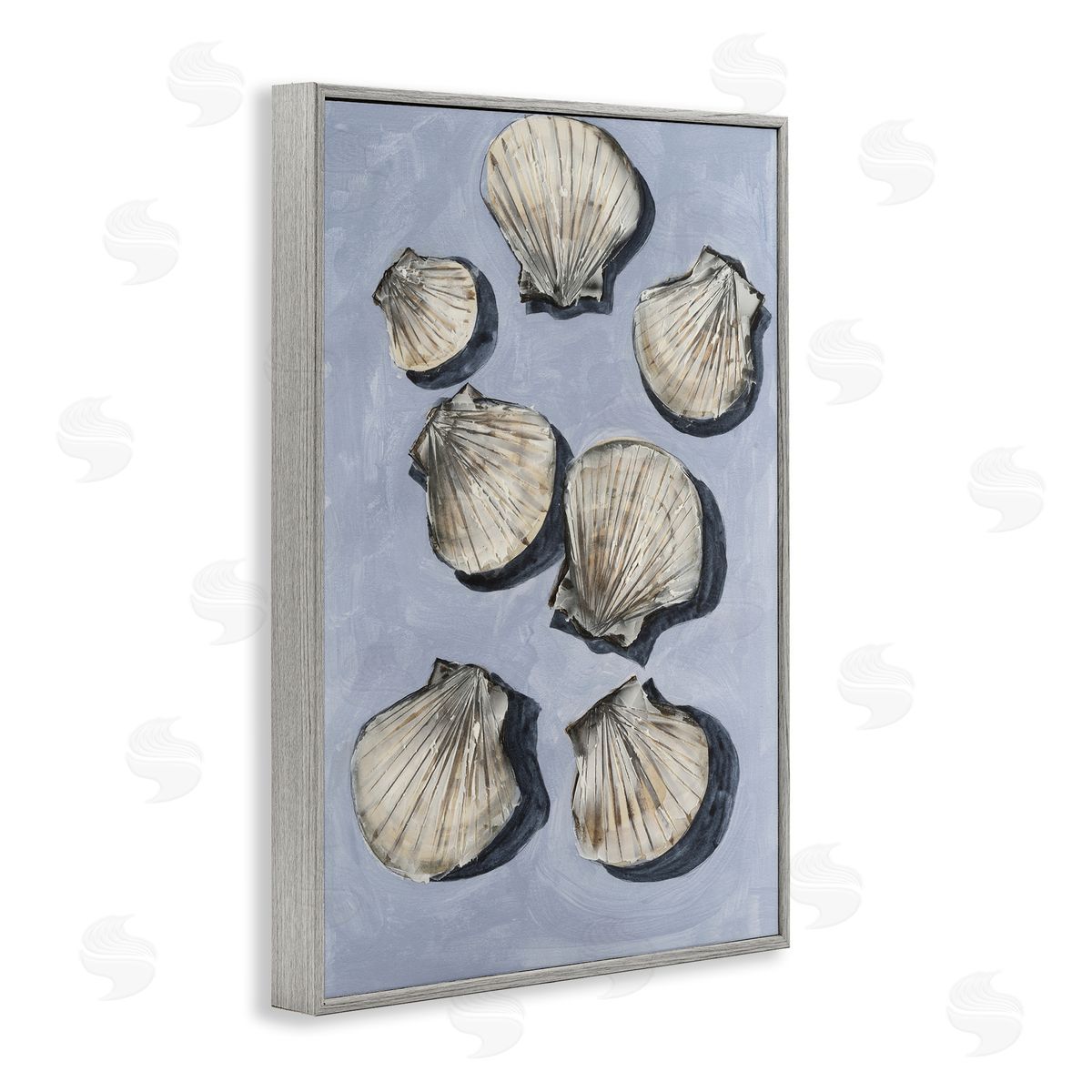 Michael Willett Embellished Seashells Still Life Canvas Wall Art Print