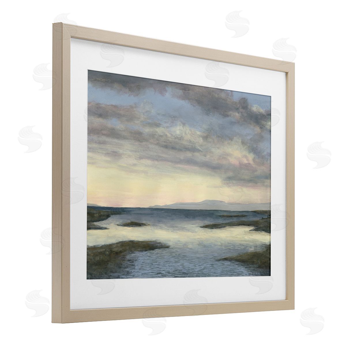 Michael Willett Sea Expanse at Sunrise Canvas Wall Art Print